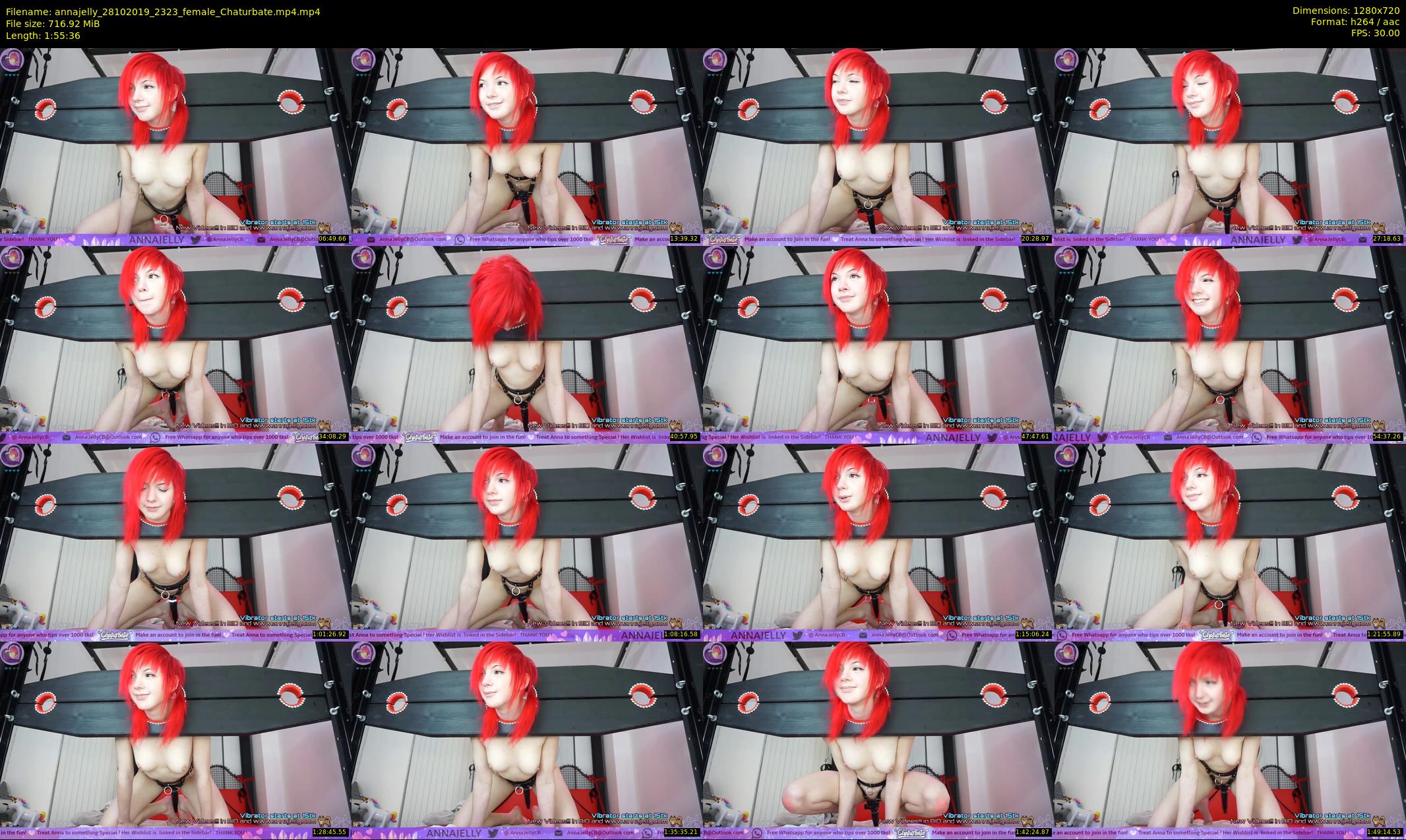 annajelly — 116 minute Chaturbate couple cam show recording, 720p, Oct 28, 2019