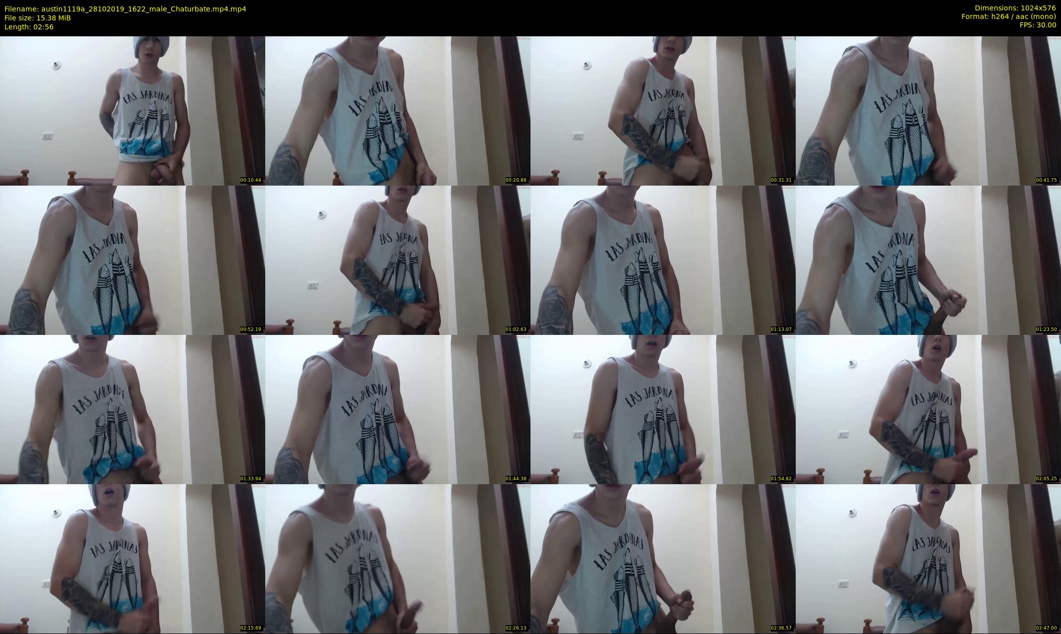 austin1119a — 3 minute Chaturbate male cam show recording, 480p, Oct 28, 2019