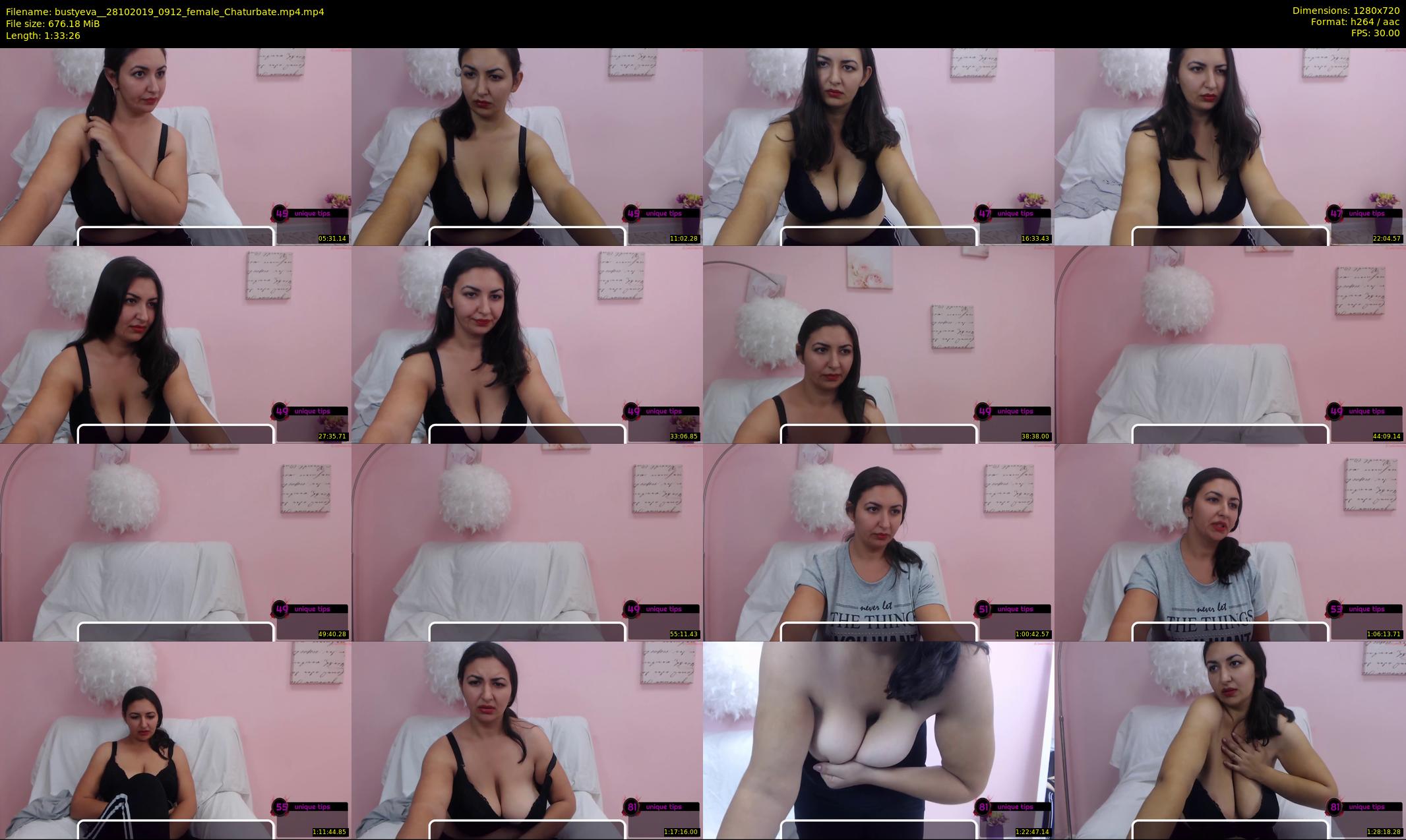 bustyeva_ — 94 minute Chaturbate female cam show recording, 720p, Oct 28, 2019