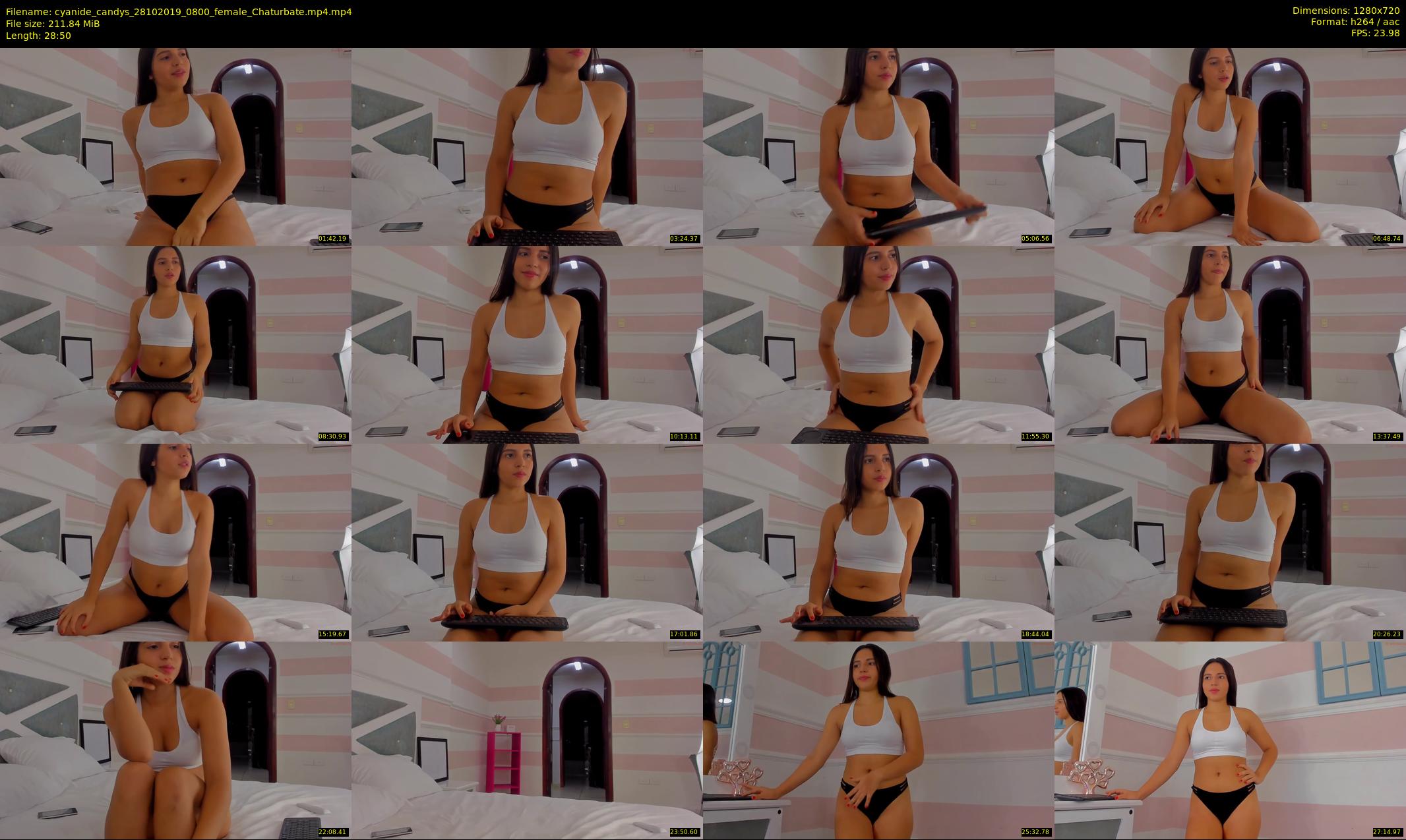 cyanide_candys — 29 minute Chaturbate female cam show recording, 720p, Oct 28, 2019