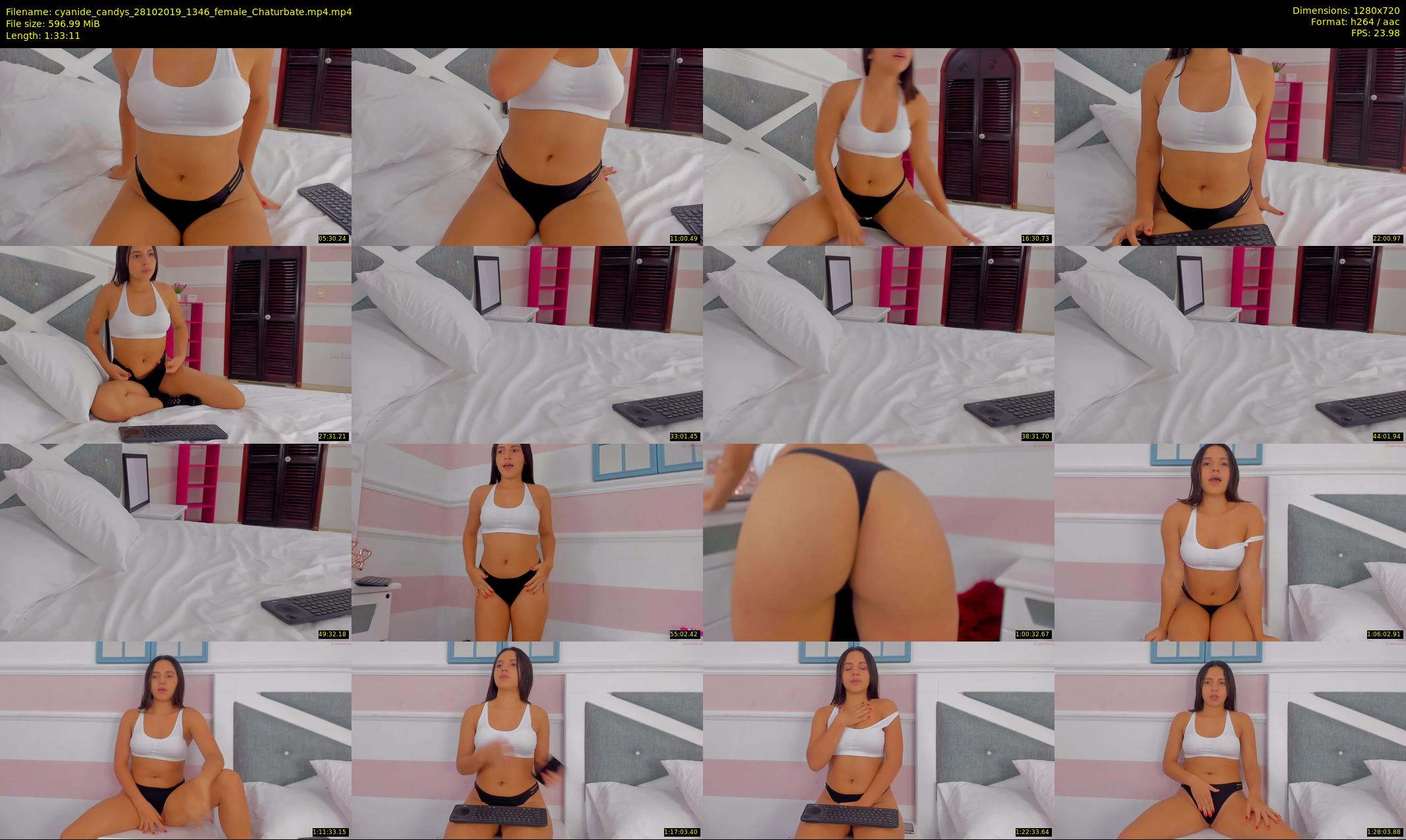 cyanide_candys — 94 minute Chaturbate female cam show recording, 720p, Oct 28, 2019