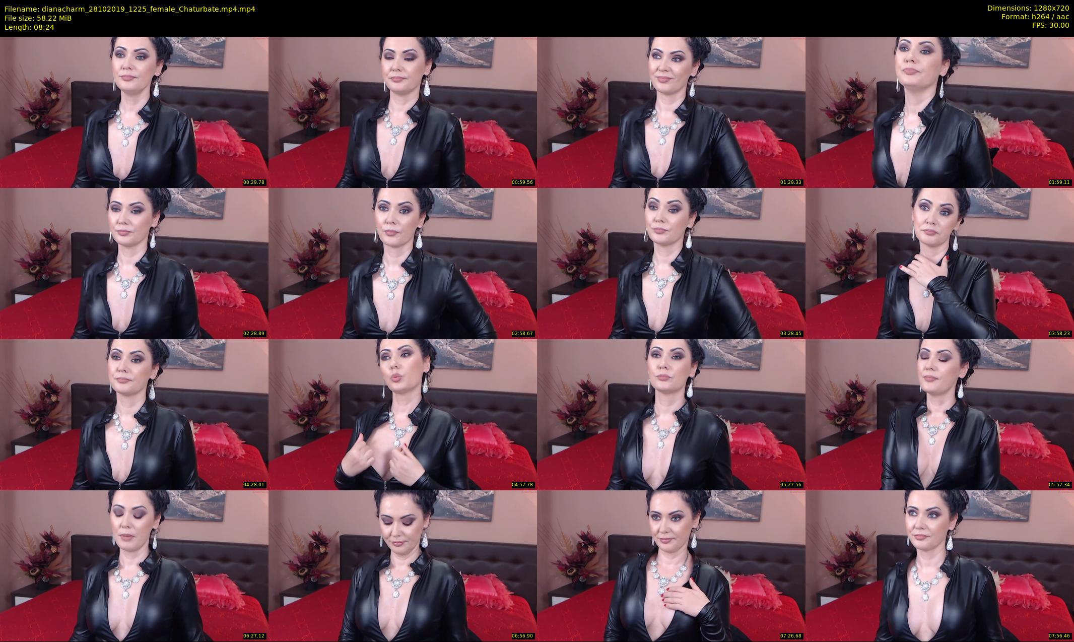 dianacharm — 9 minute Chaturbate female cam show recording, 720p, Oct 28, 2019