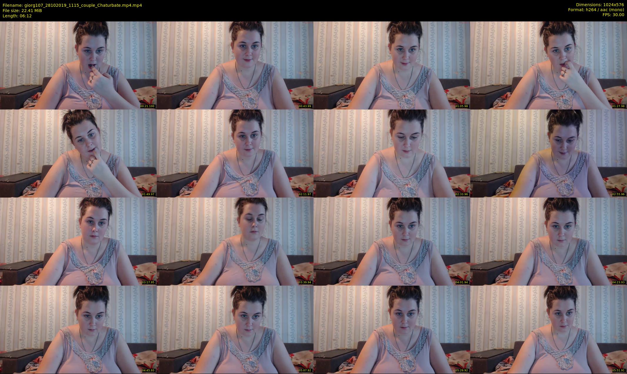 giorg107 — 7 minute Chaturbate couple cam show recording, 480p, Oct 28, 2019