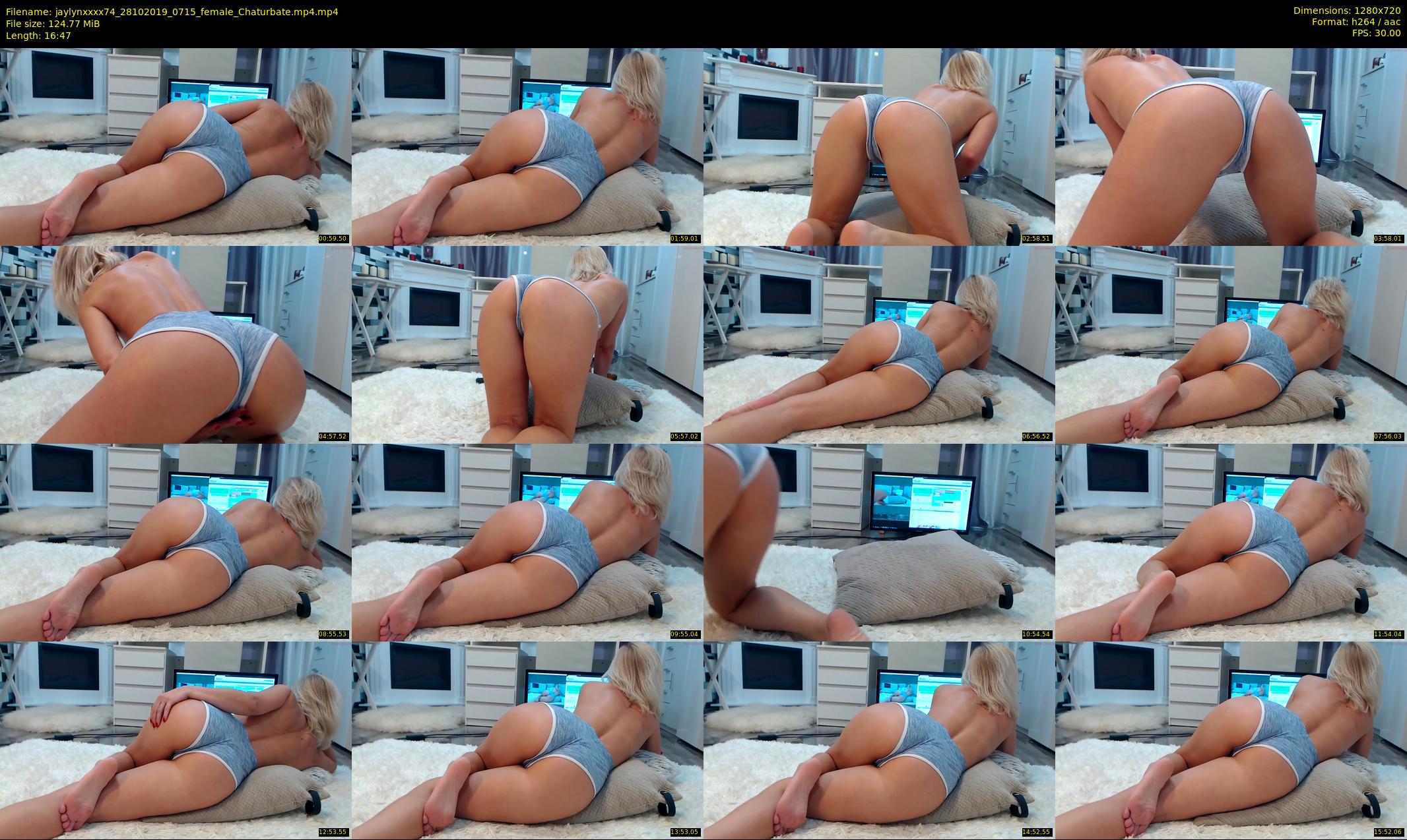 jaylynxxxx74 — 17 minute Chaturbate female cam show recording, 720p, Oct 28, 2019