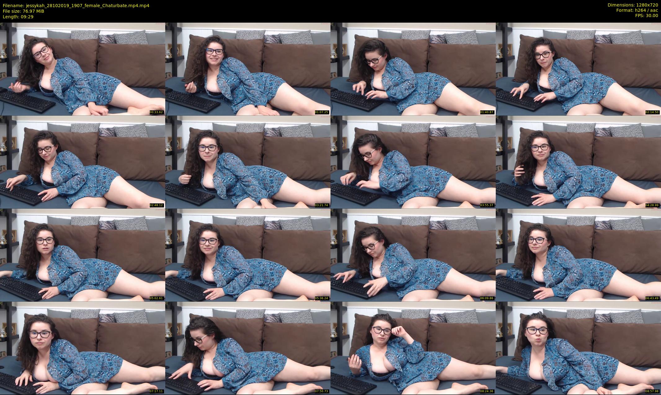 jessykah — 10 minute Chaturbate female cam show recording, 720p, Oct 28, 2019