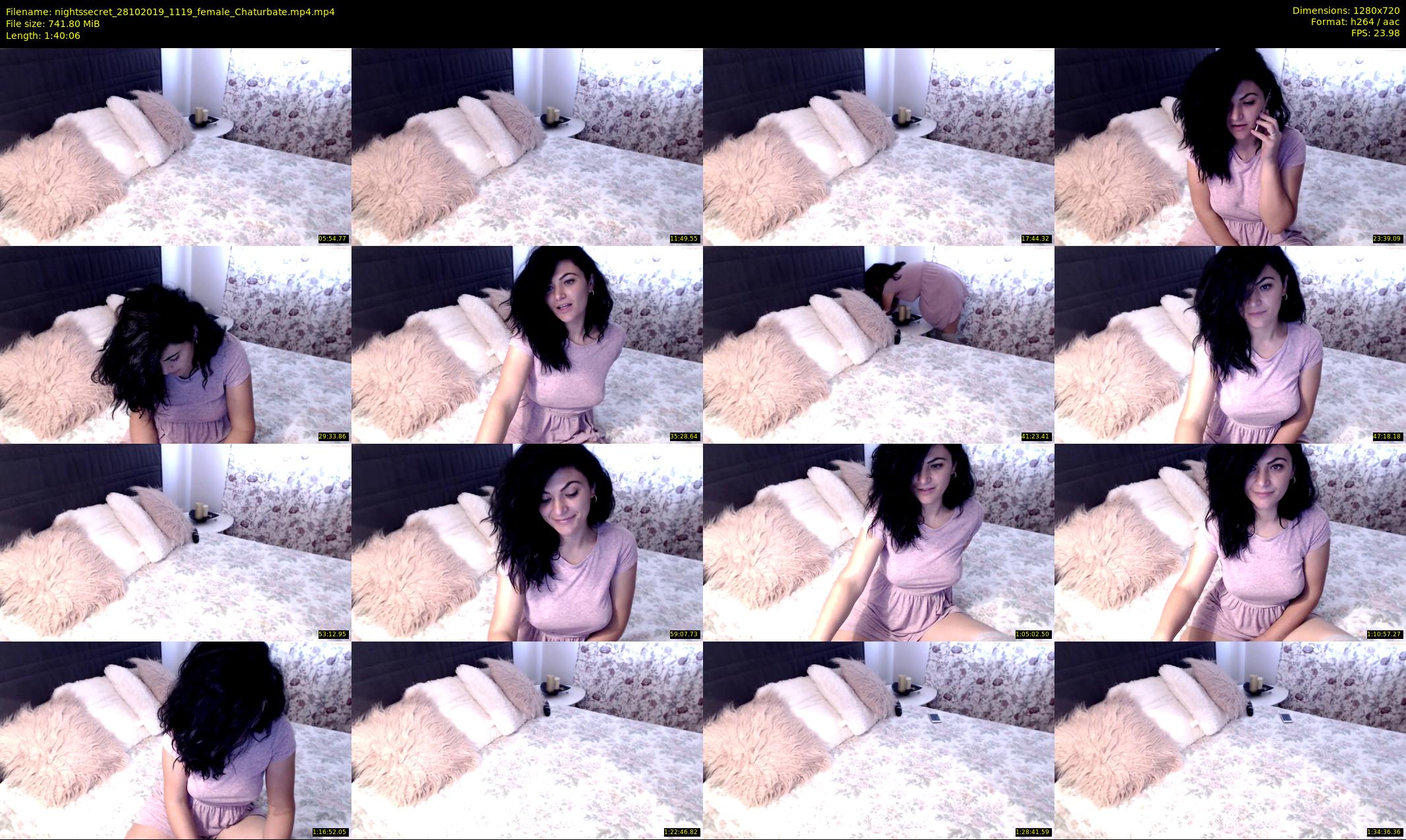 nightssecret — 101 minute Chaturbate female cam show recording, 720p, Oct 28, 2019