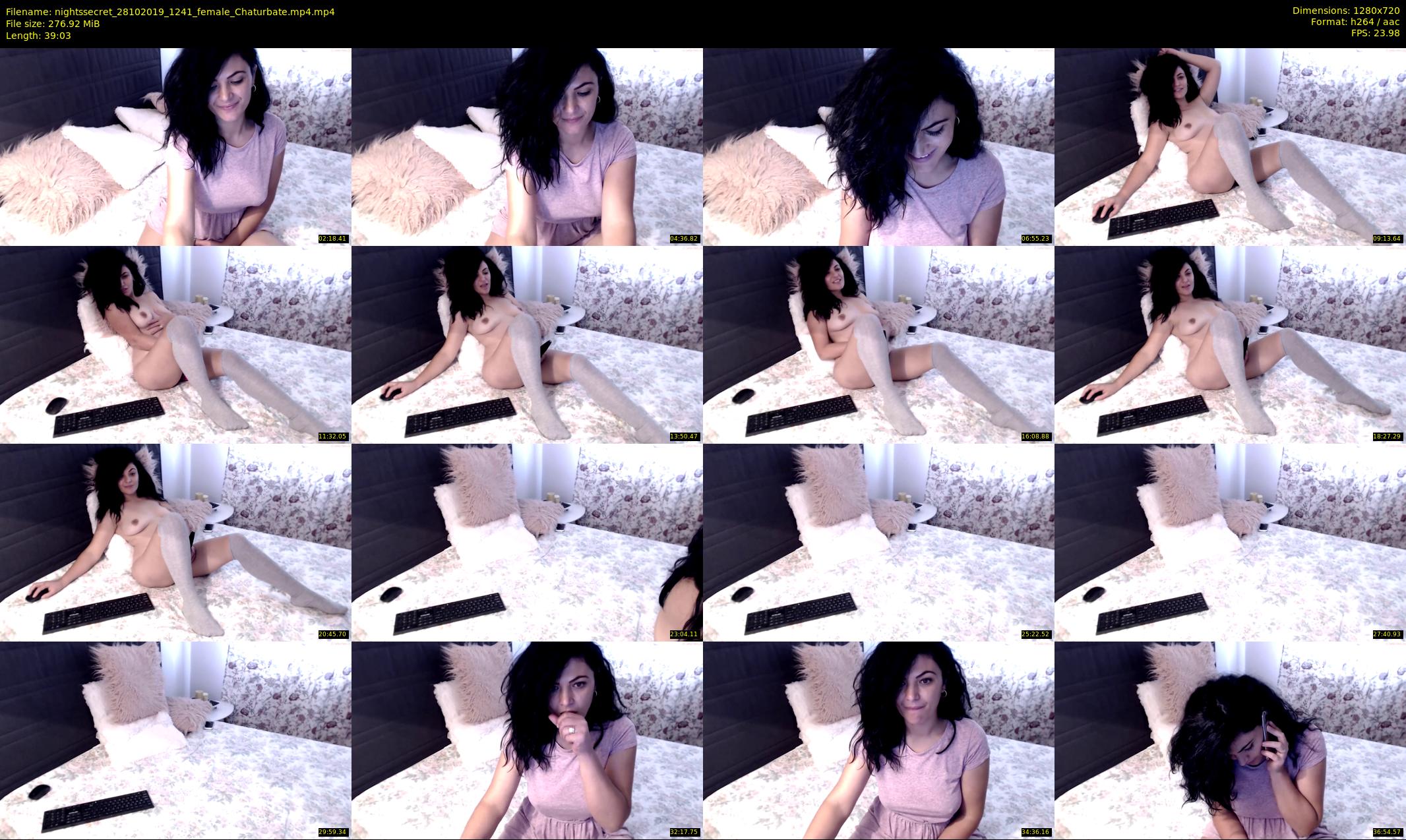 nightssecret — 40 minute Chaturbate female cam show recording, 720p, Oct 28, 2019