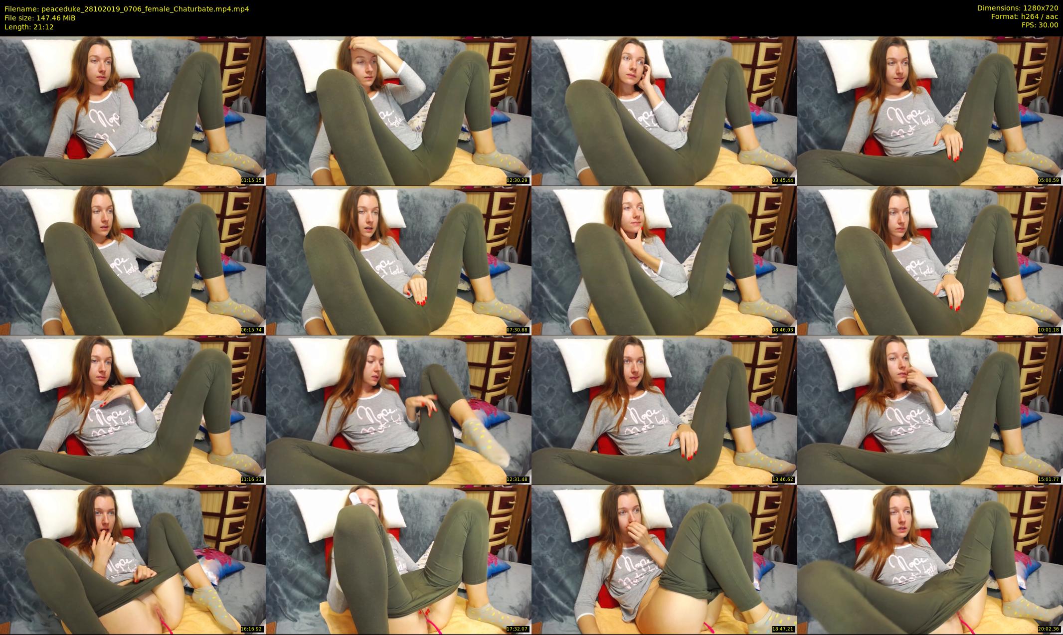peaceduke — 22 minute Chaturbate female cam show recording, 720p, Oct 28, 2019