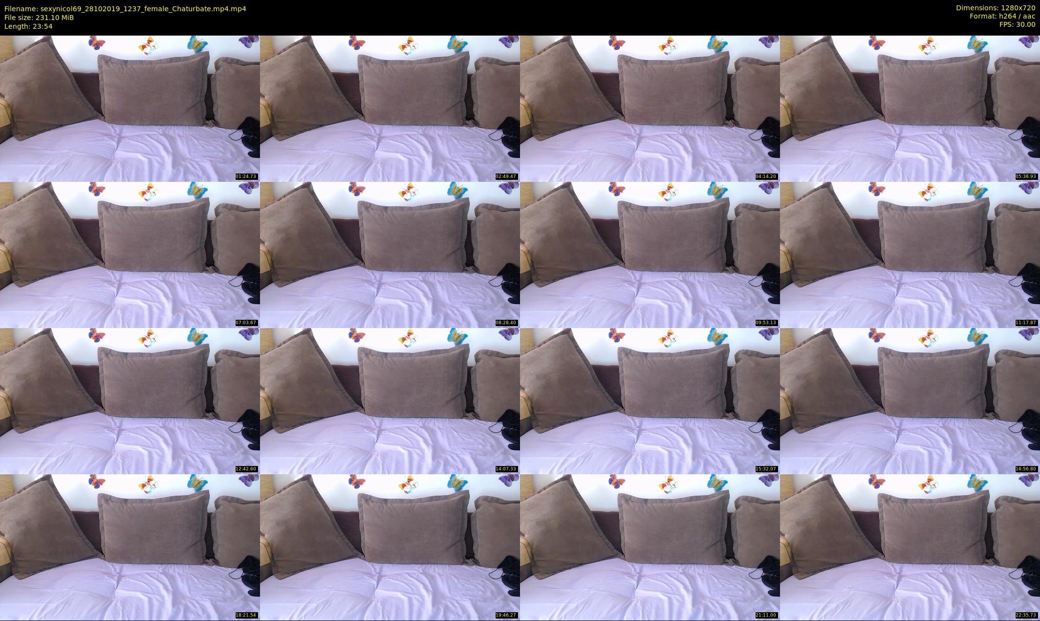 sexynicol69 — 24 minute Chaturbate female cam show recording, 720p, Oct 28, 2019