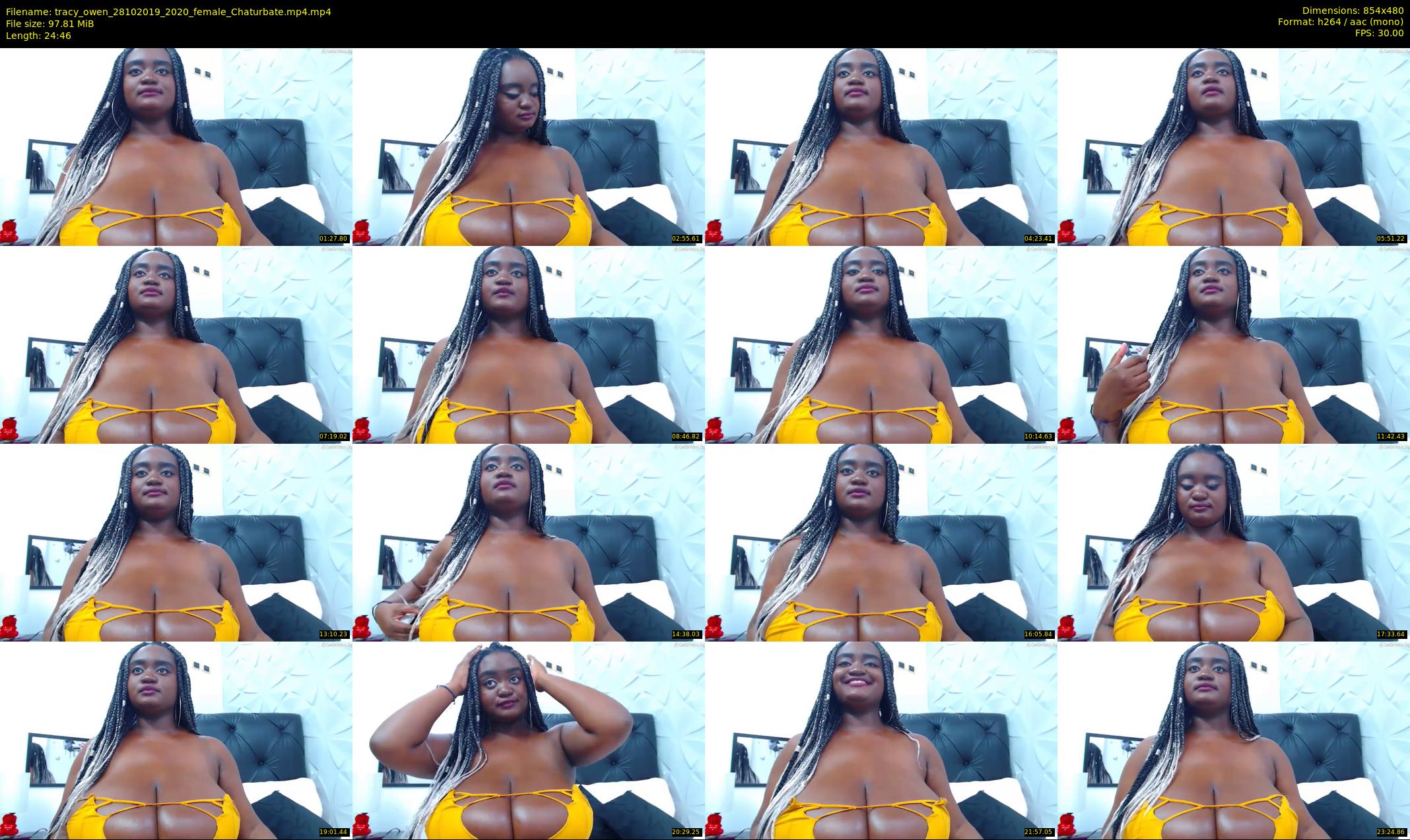tracy_owen — 25 minute Chaturbate female cam show recording, 480p, Oct 28, 2019