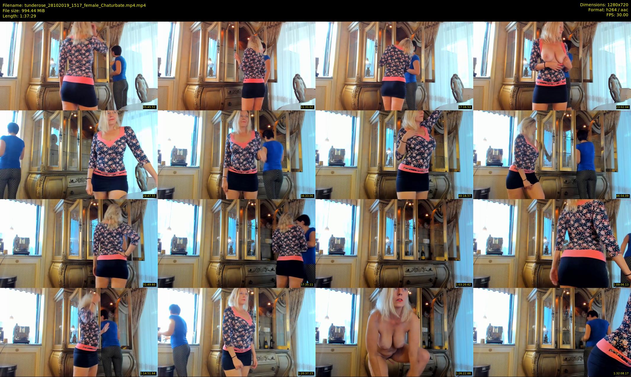tunderose — 98 minute Chaturbate female cam show recording, 720p, Oct 28, 2019