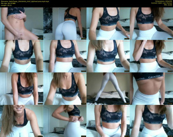 DailyTease — 40 minute MyFreeCams cam show recording, SD, Oct 29, 2019