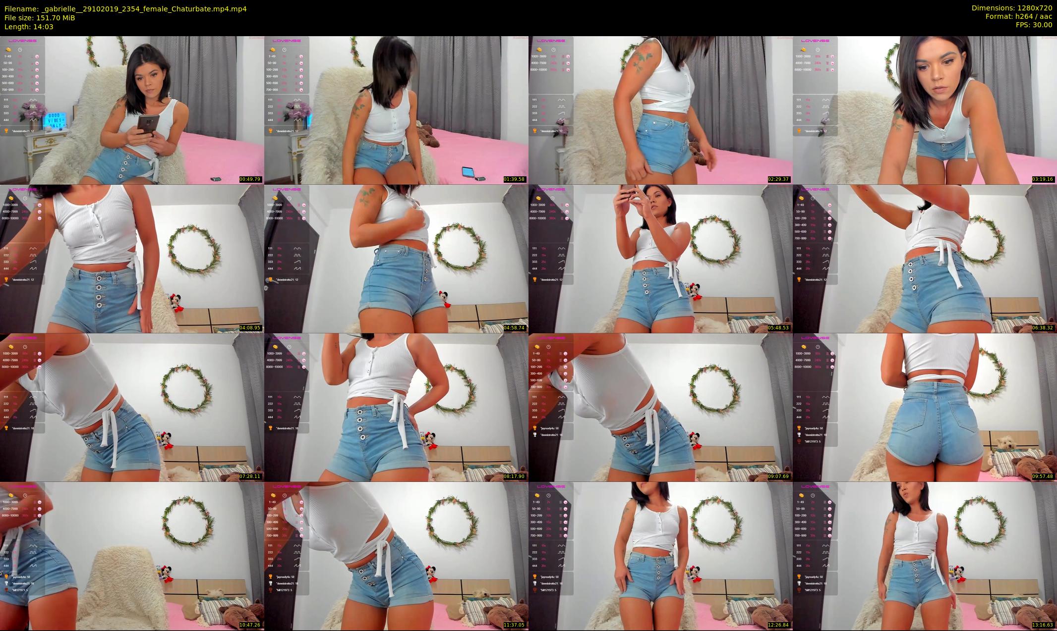 _gabrielle_ — 15 minute Chaturbate female cam show recording, 720p, Oct 29, 2019