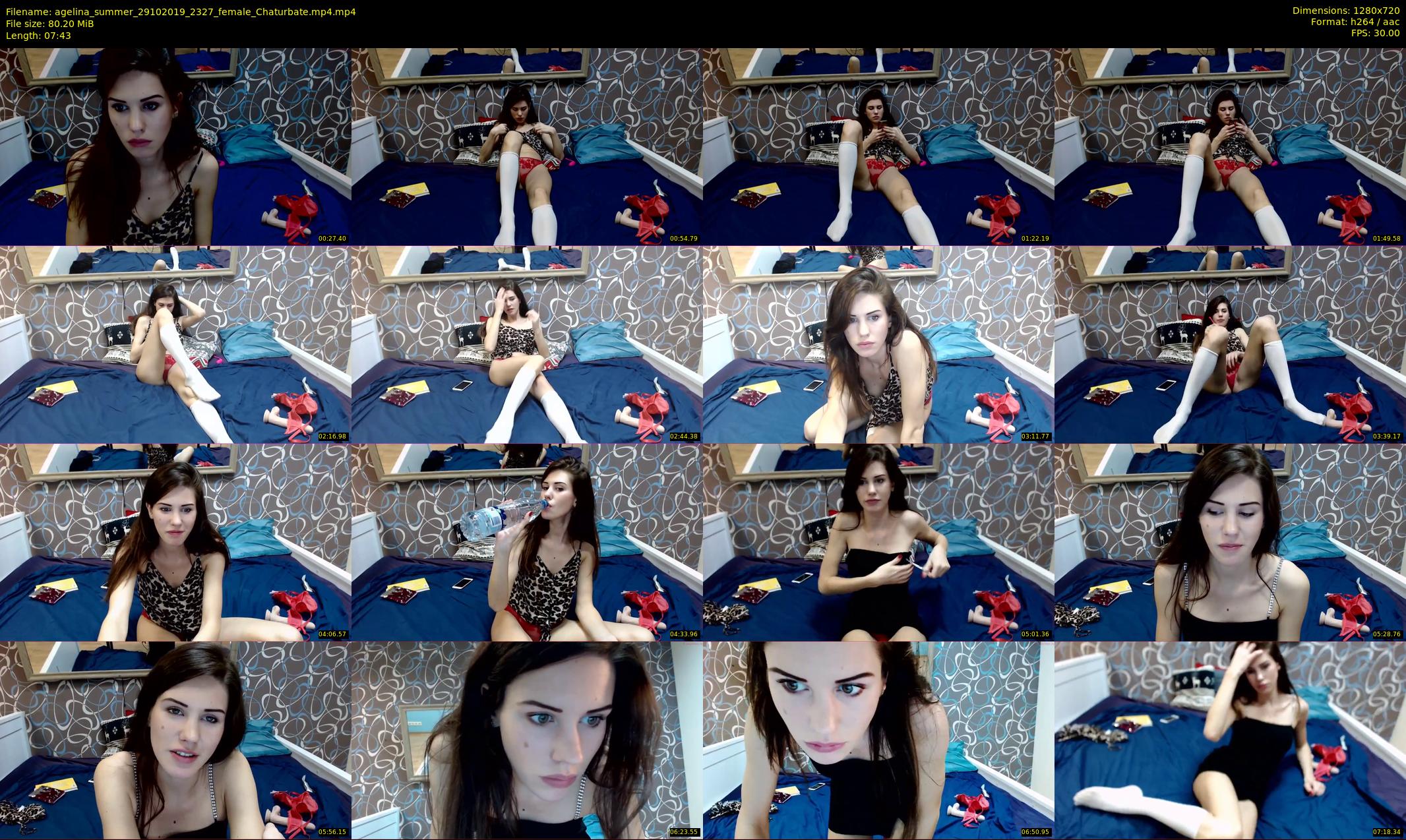 agelina_summer — 8 minute Chaturbate female cam show recording, 720p, Oct 29, 2019