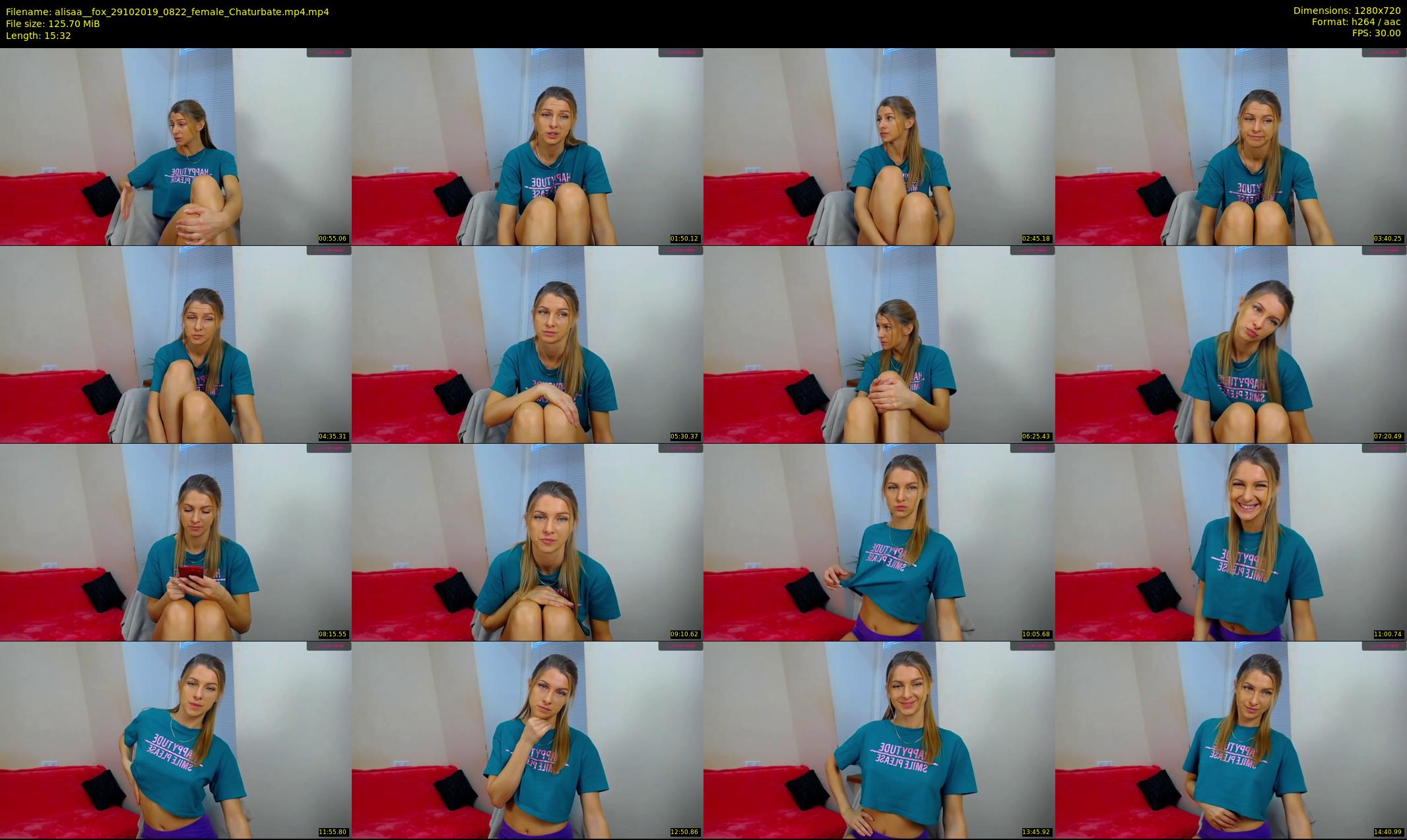 alisaa__fox — 16 minute Chaturbate female cam show recording, 720p, Oct 29, 2019