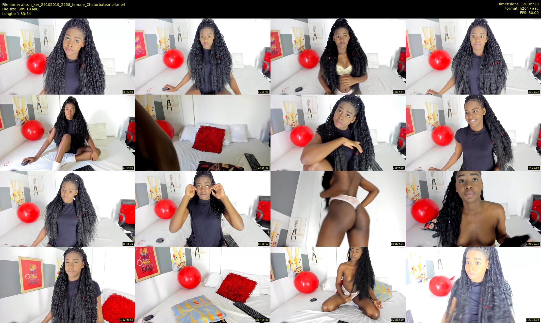 alison_ker — 94 minute Chaturbate female cam show recording, 720p, Oct 29, 2019