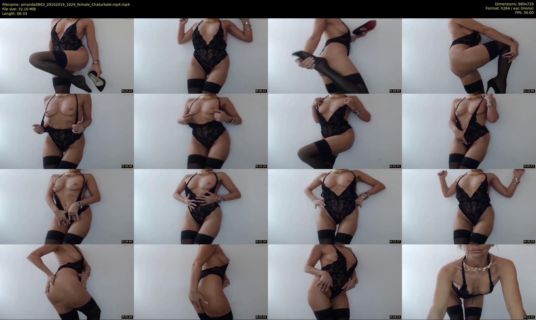 amanda0803 — 7 minute Chaturbate female cam show recording, 720p, Oct 29, 2019