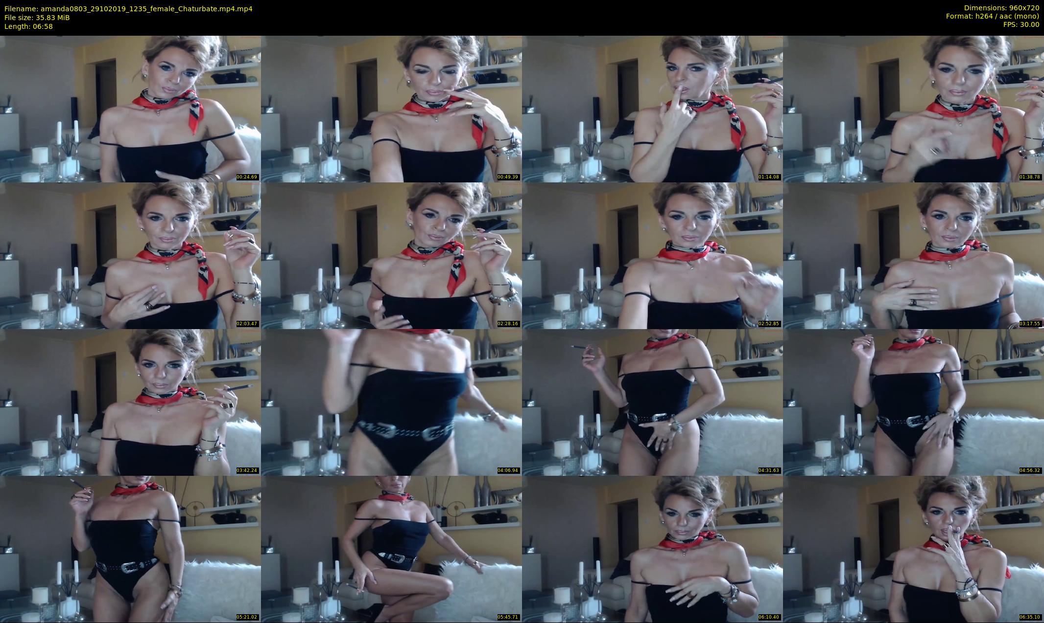 amanda0803 — 7 minute Chaturbate female cam show recording, 720p, Oct 29, 2019