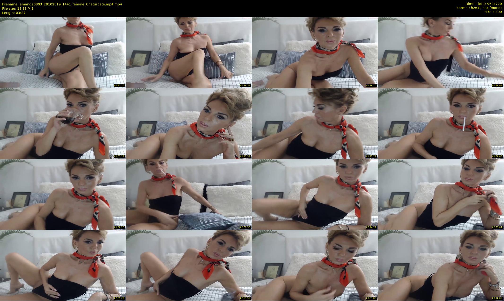 amanda0803 — 4 minute Chaturbate female cam show recording, 720p, Oct 29, 2019