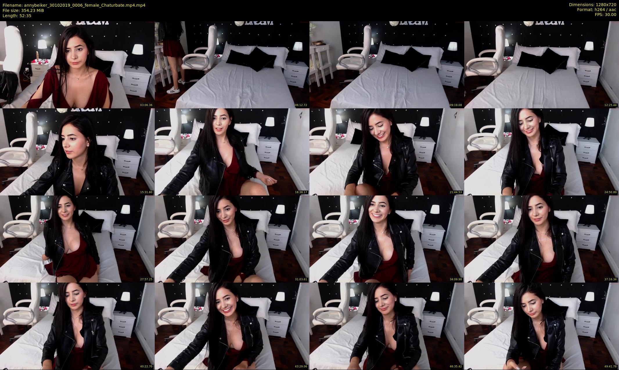 annybeiker — 53 minute Chaturbate female cam show recording, 720p, Oct 30, 2019