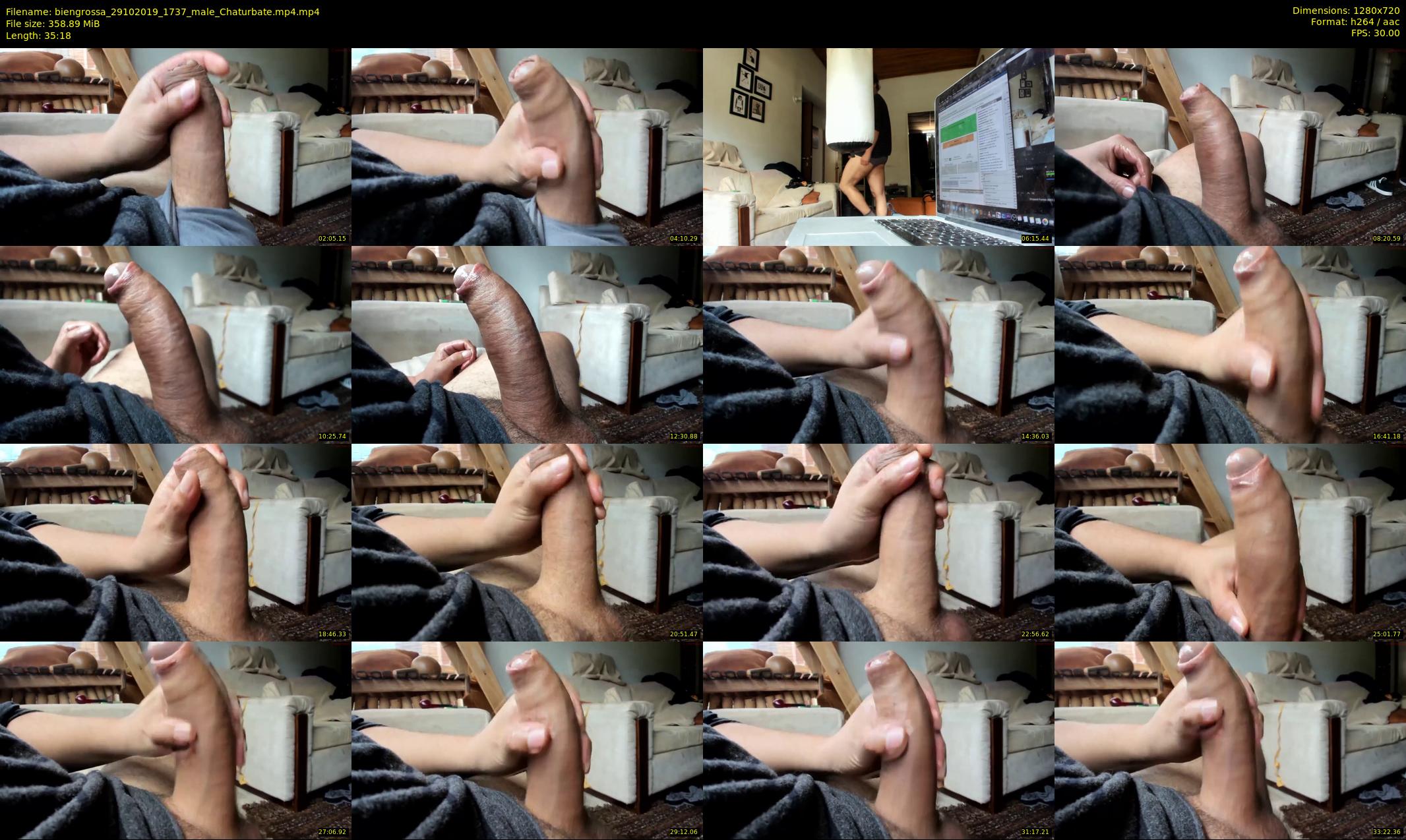 biengrossa — 36 minute Chaturbate male cam show recording, 720p, Oct 29, 2019
