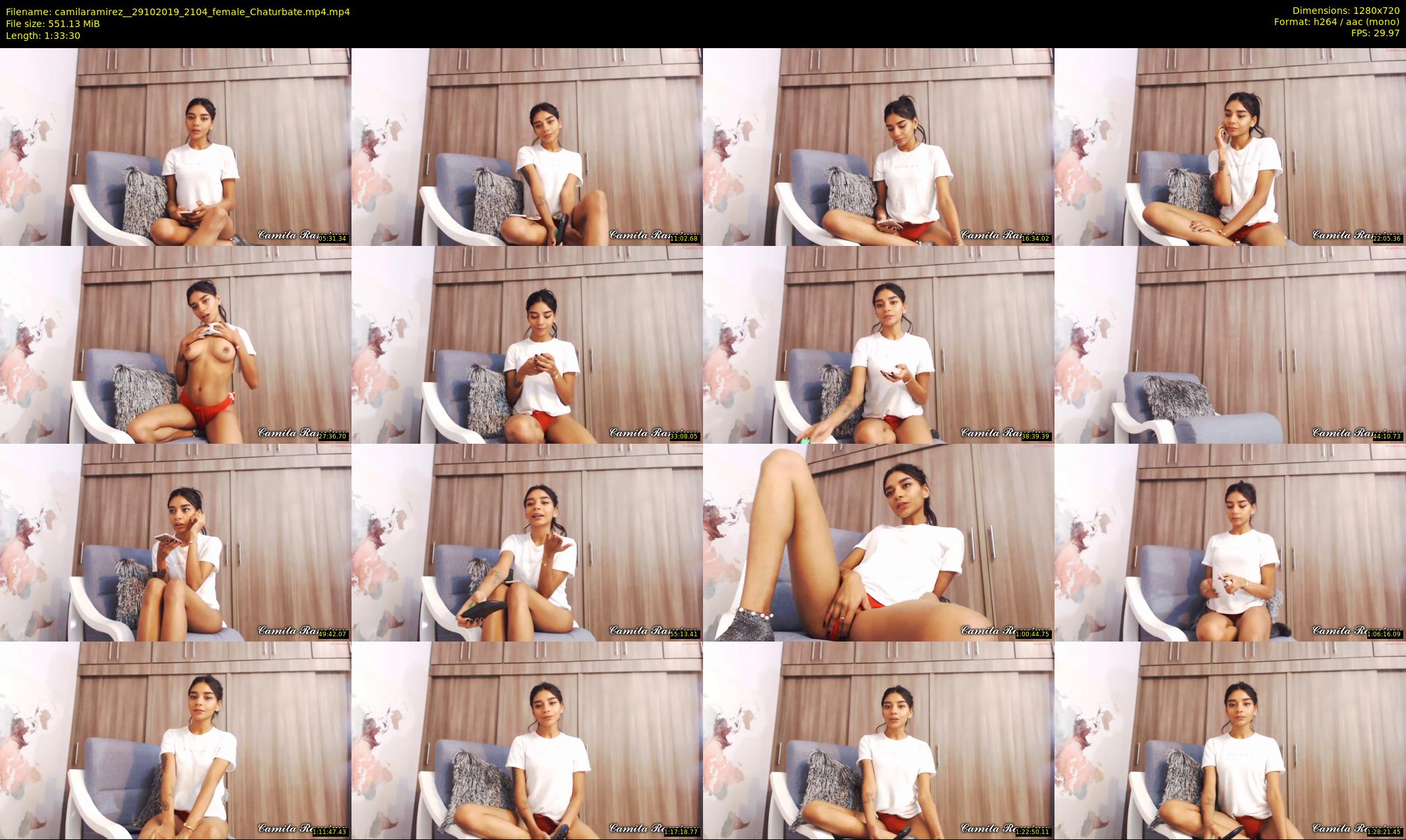 camilaramirez_ — 94 minute Chaturbate female cam show recording, 720p, Oct 29, 2019