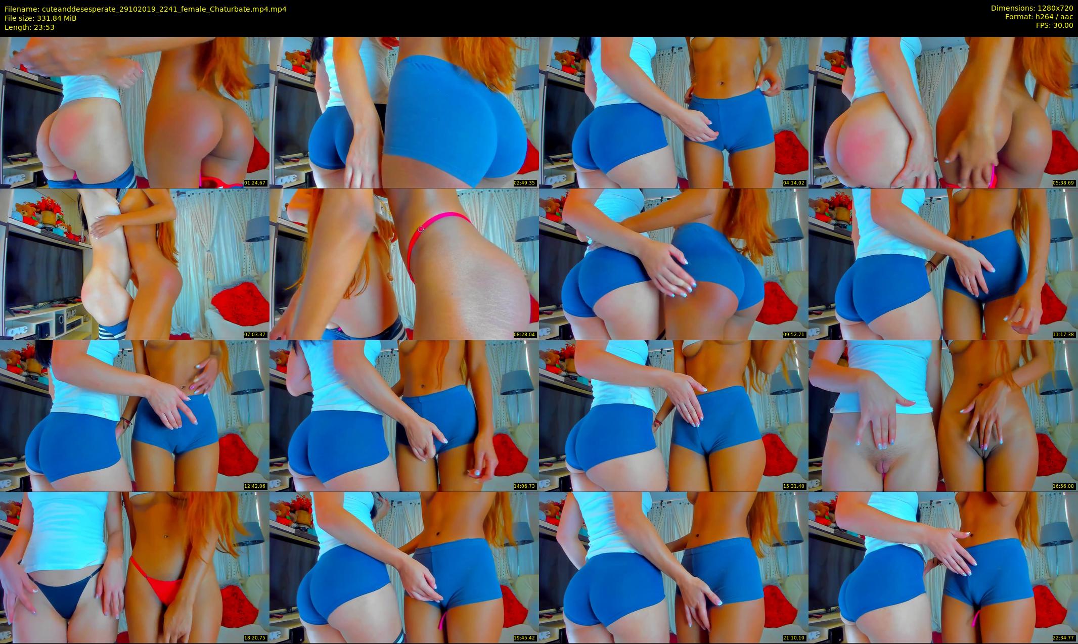 cuteanddesesperate — 24 minute Chaturbate female cam show recording, 720p, Oct 29, 2019