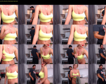 elisabeth_jason — 3 minute Chaturbate couple cam show recording, 720p, Oct 29, 2019