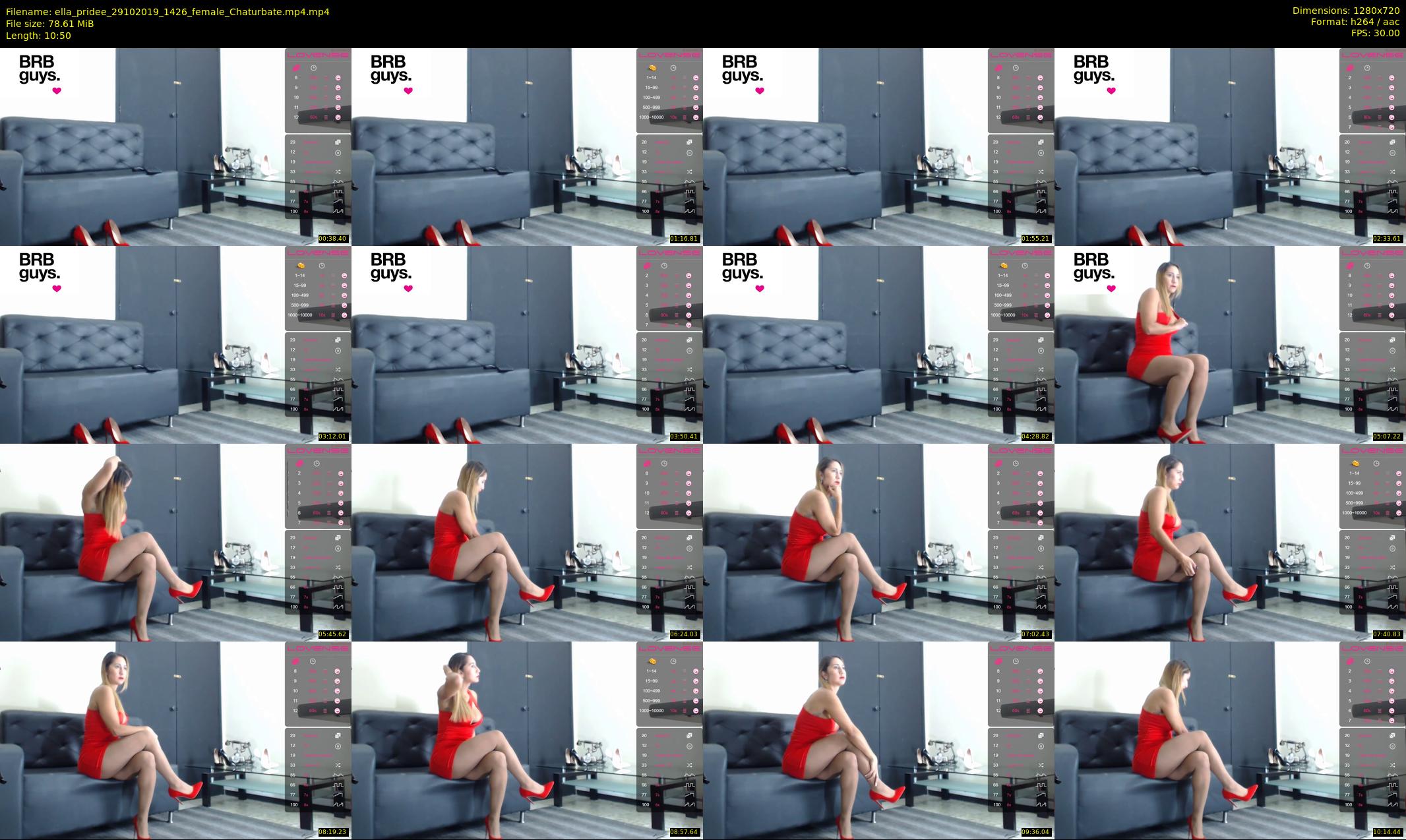 ella_pridee — 11 minute Chaturbate female cam show recording, 720p, Oct 29, 2019