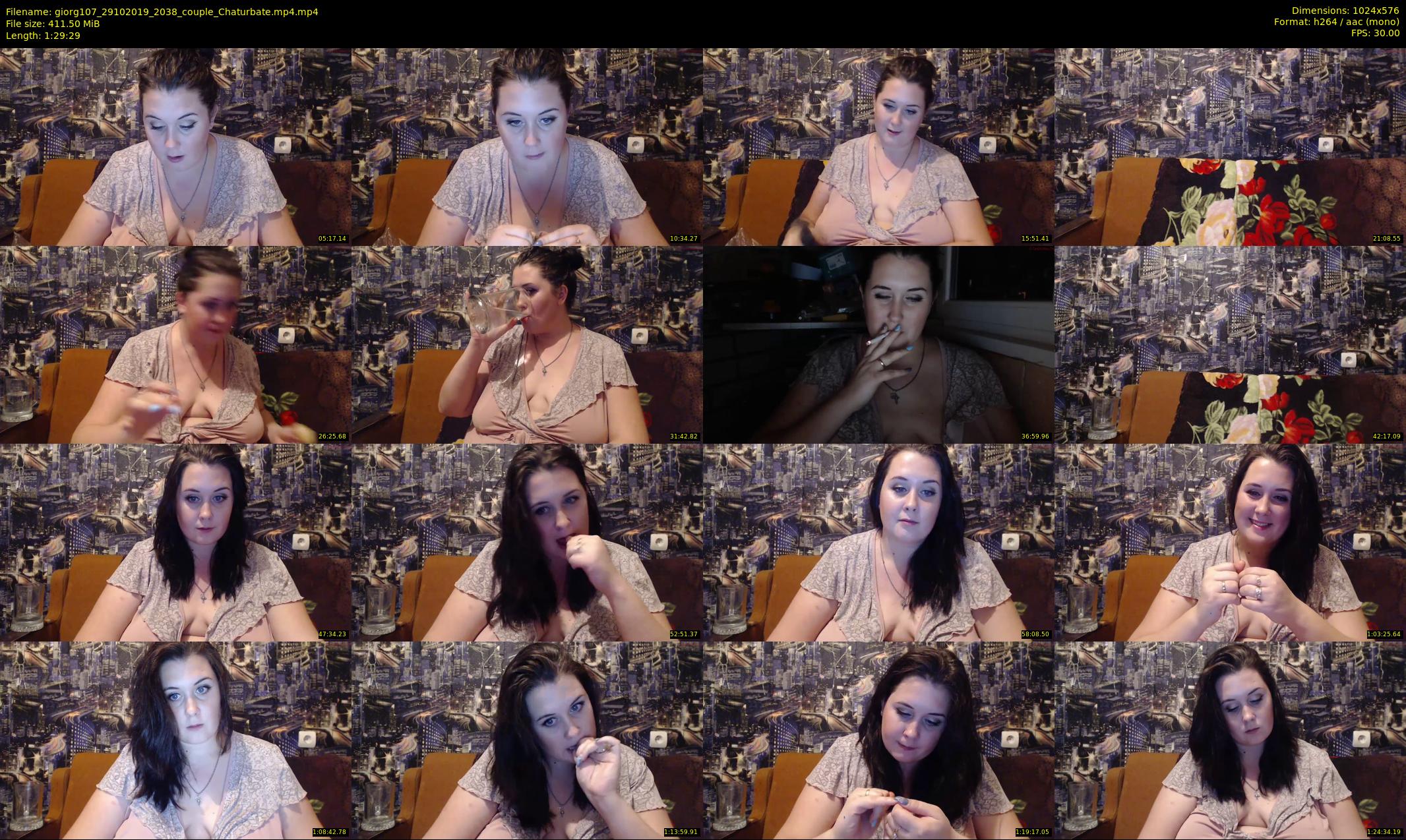 giorg107 — 90 minute Chaturbate couple cam show recording, 480p, Oct 29, 2019