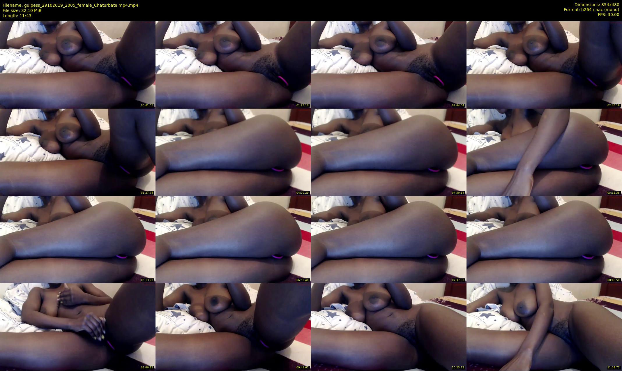 gulpess — 12 minute Chaturbate female cam show recording, 480p, Oct 29, 2019