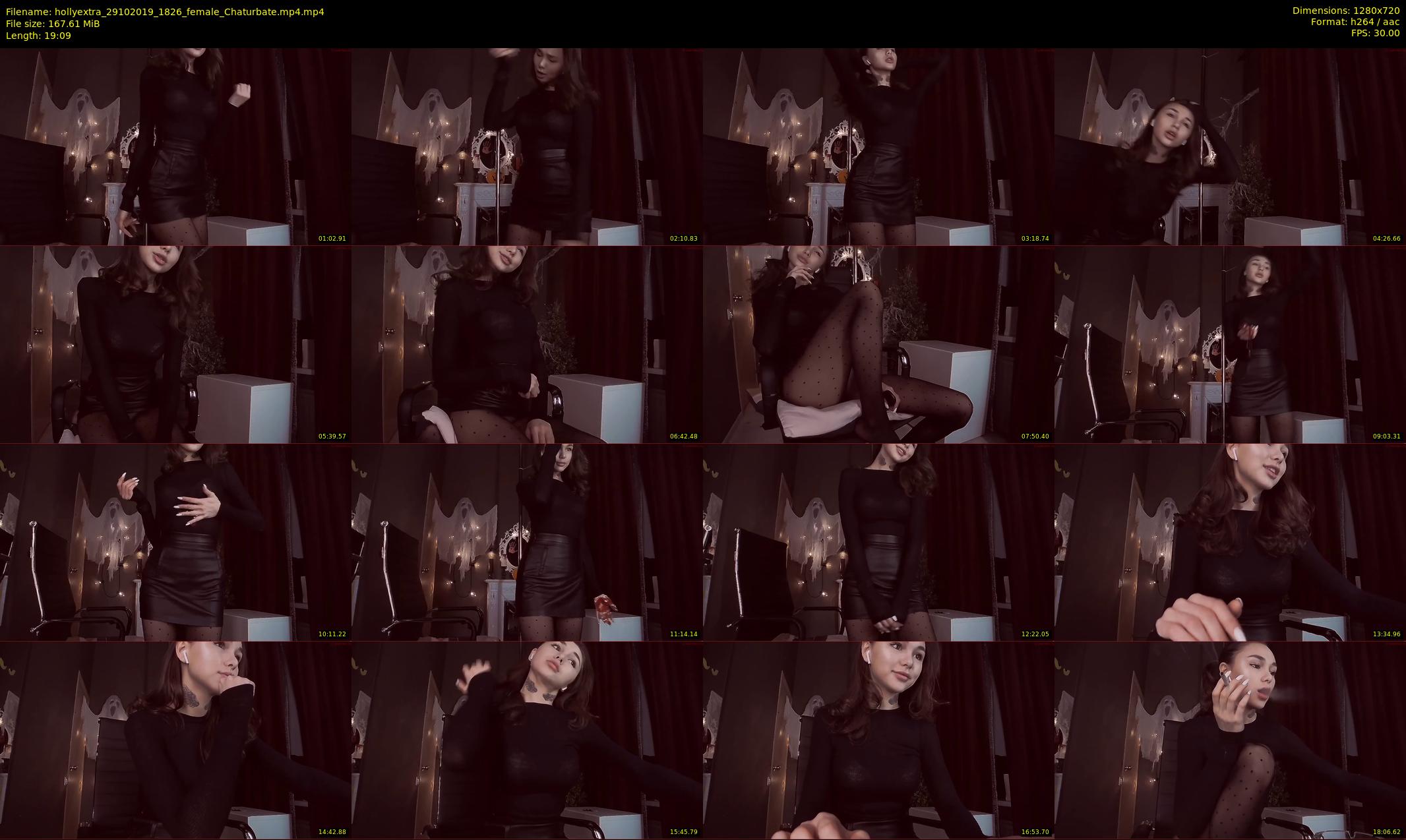 hollyextra — 20 minute Chaturbate female cam show recording, 720p, Oct 29, 2019