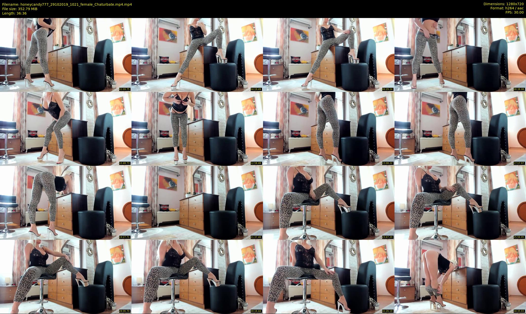 honeycandy777 — 37 minute Chaturbate couple cam show recording, 720p, Oct 29, 2019
