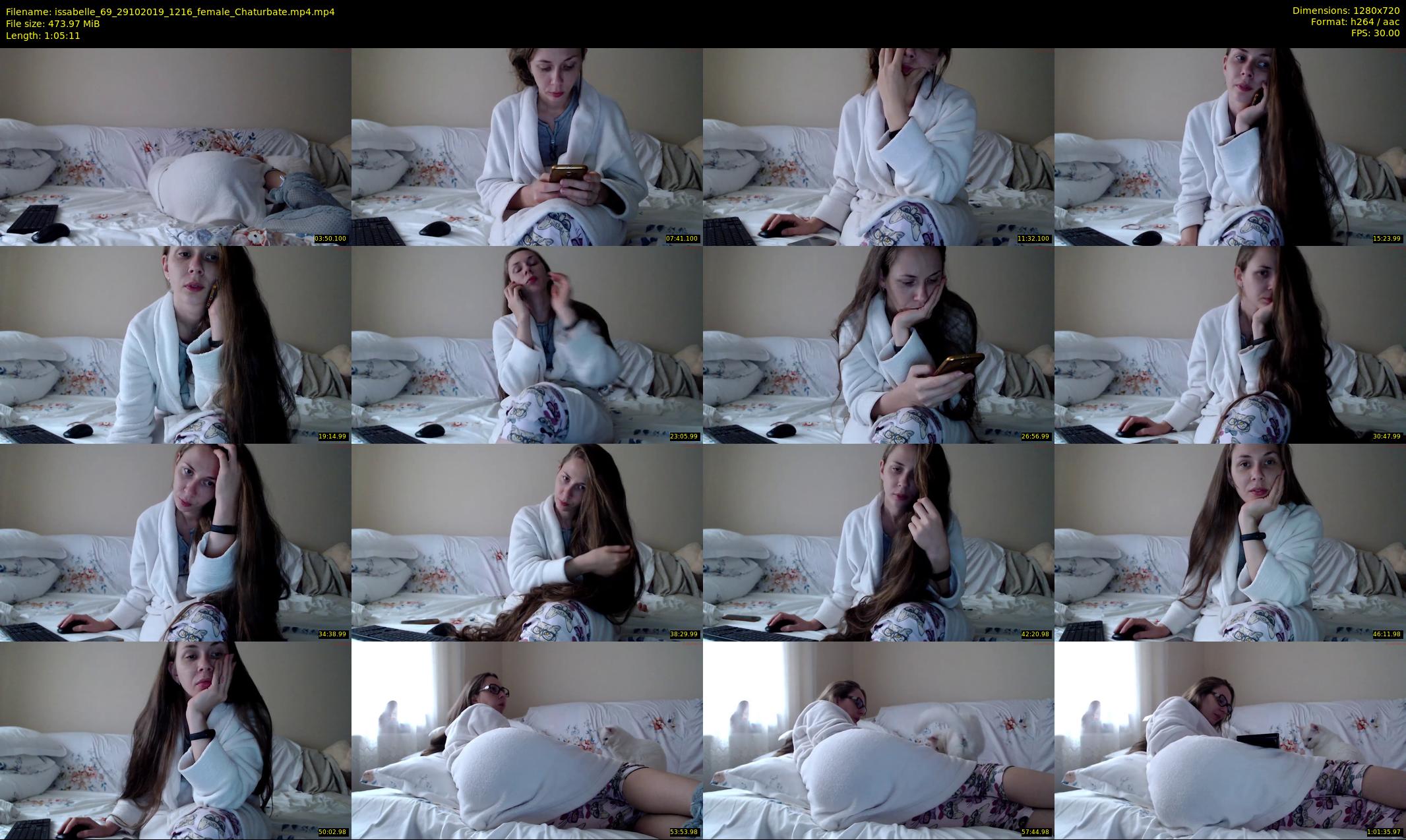 issabelle_69 — 66 minute Chaturbate couple cam show recording, 720p, Oct 29, 2019