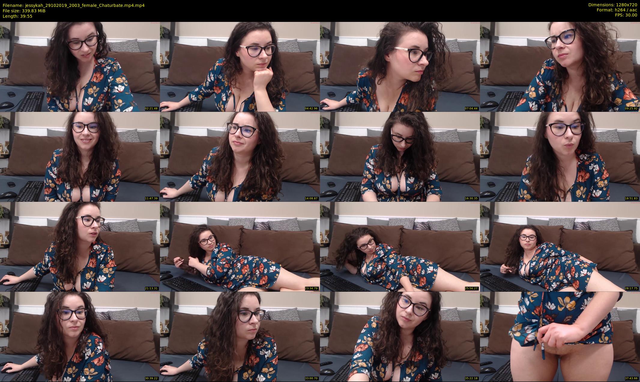 jessykah — 40 minute Chaturbate female cam show recording, 720p, Oct 29, 2019
