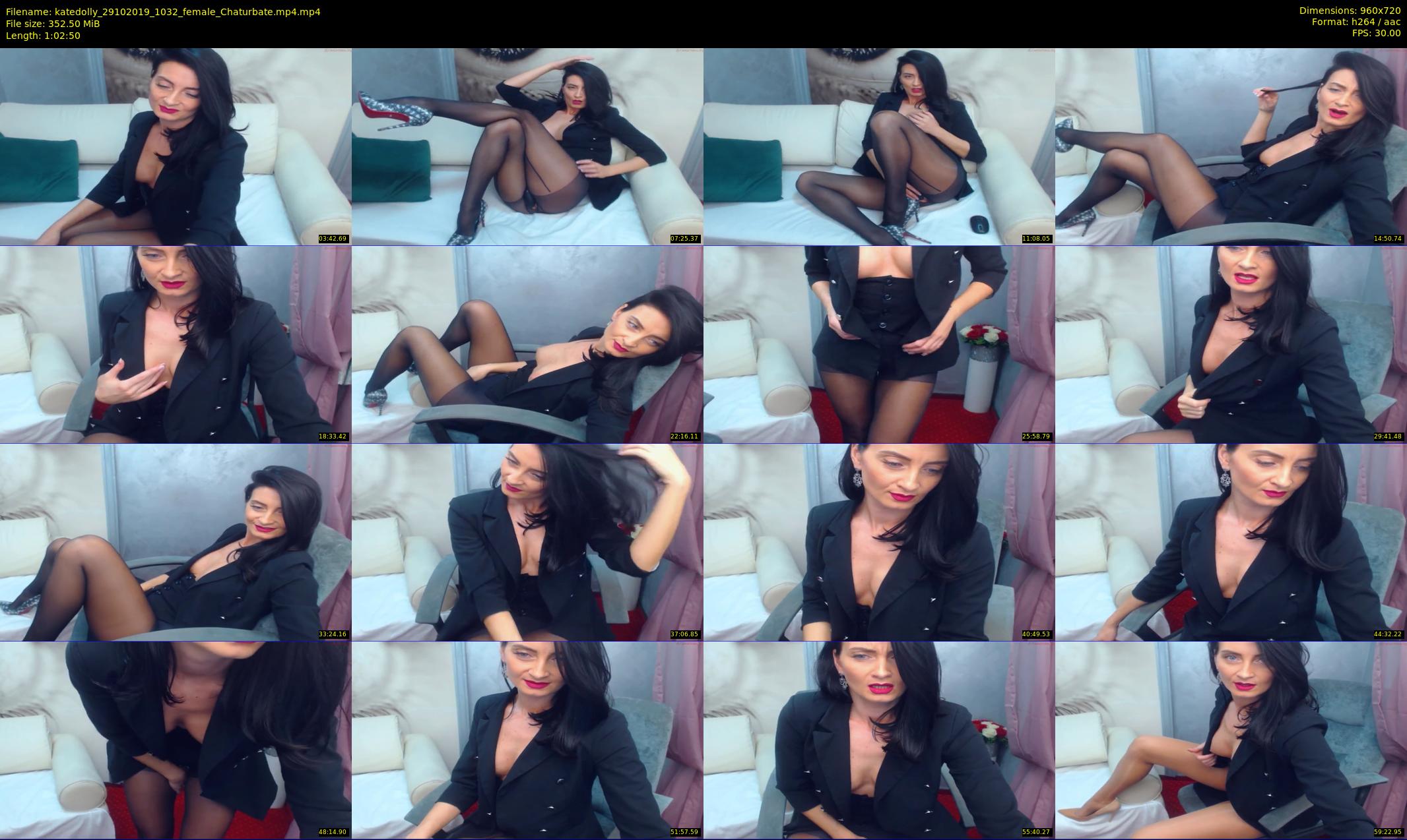 katedolly — 63 minute Chaturbate female cam show recording, 720p, Oct 29, 2019