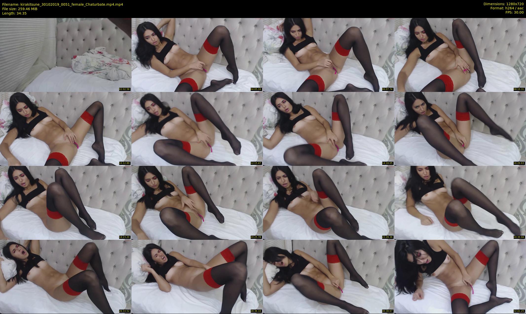 kirakitsune — 35 minute Chaturbate female cam show recording, 720p, Oct 30, 2019