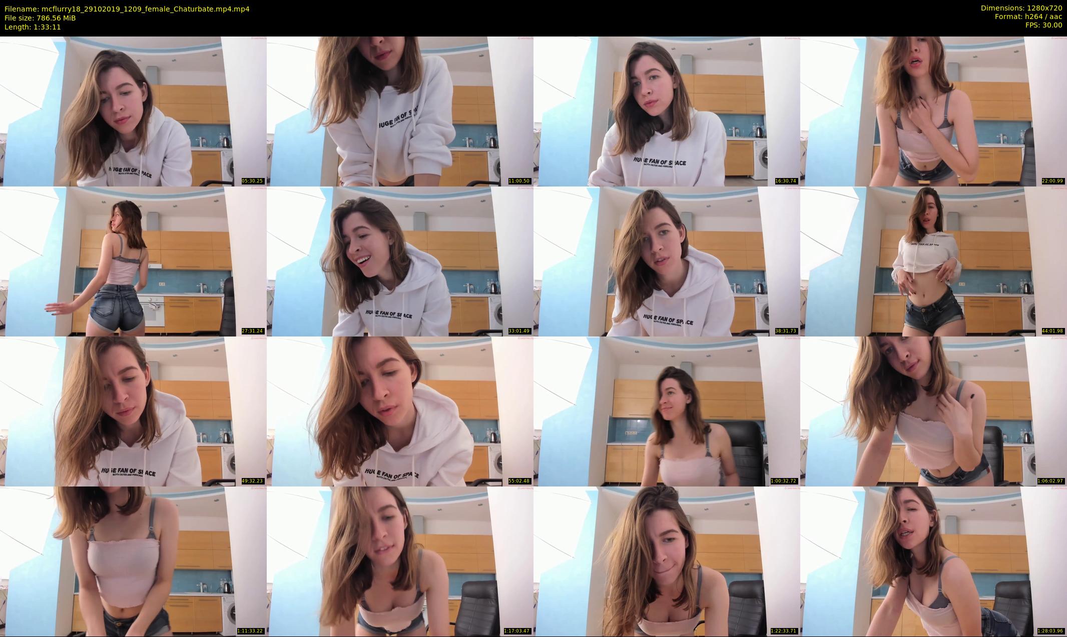 mcflurry18 — 94 minute Chaturbate female cam show recording, 720p, Oct 29, 2019
