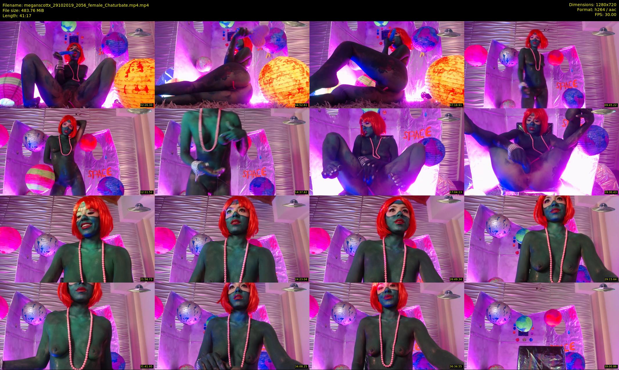 meganscottx — 42 minute Chaturbate female cam show recording, 720p, Oct 29, 2019