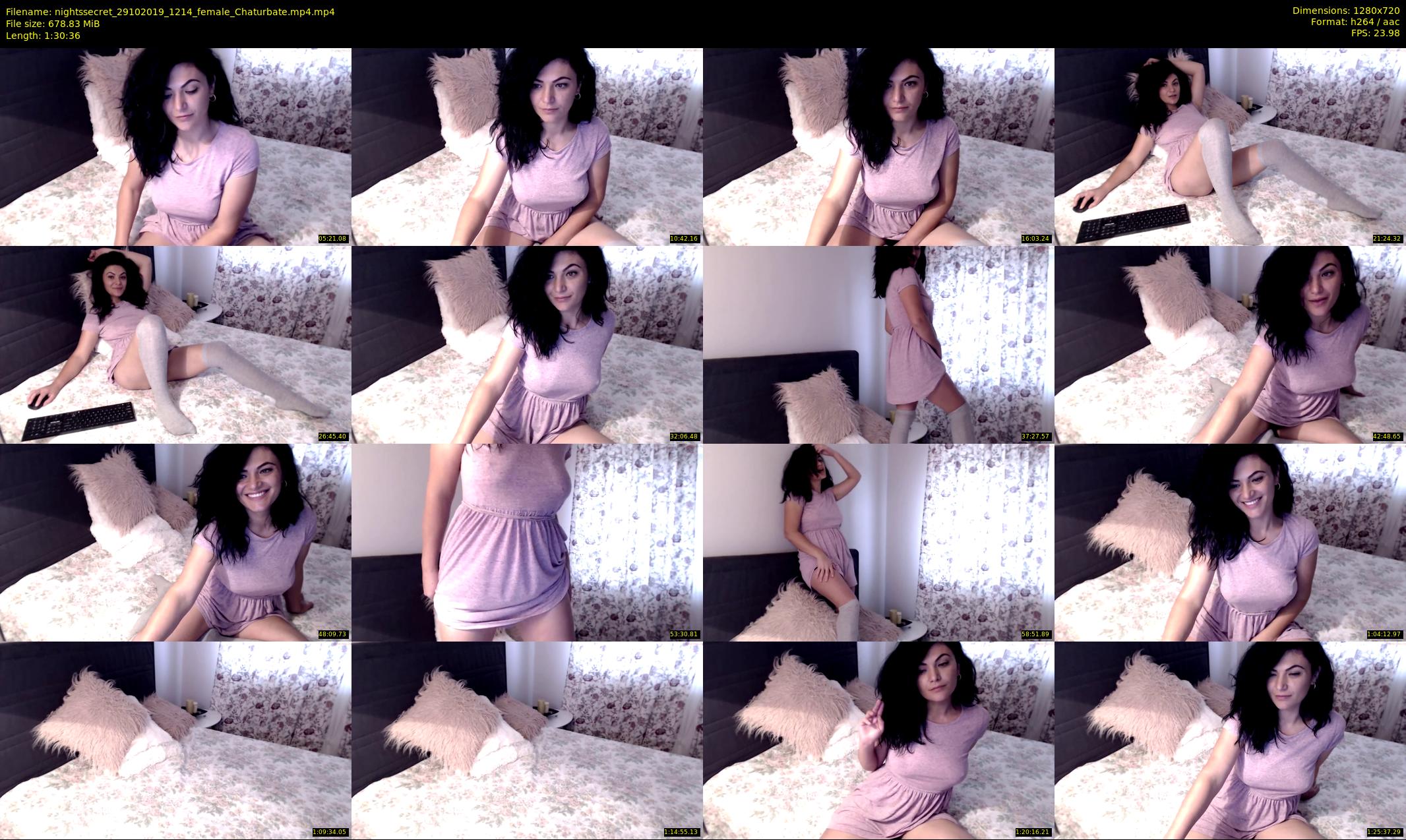 nightssecret — 91 minute Chaturbate female cam show recording, 720p, Oct 29, 2019