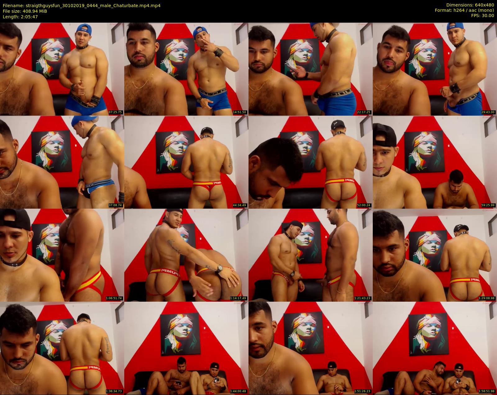 straigthguysfun — 126 minute Chaturbate male cam show recording, 480p, Oct 30, 2019