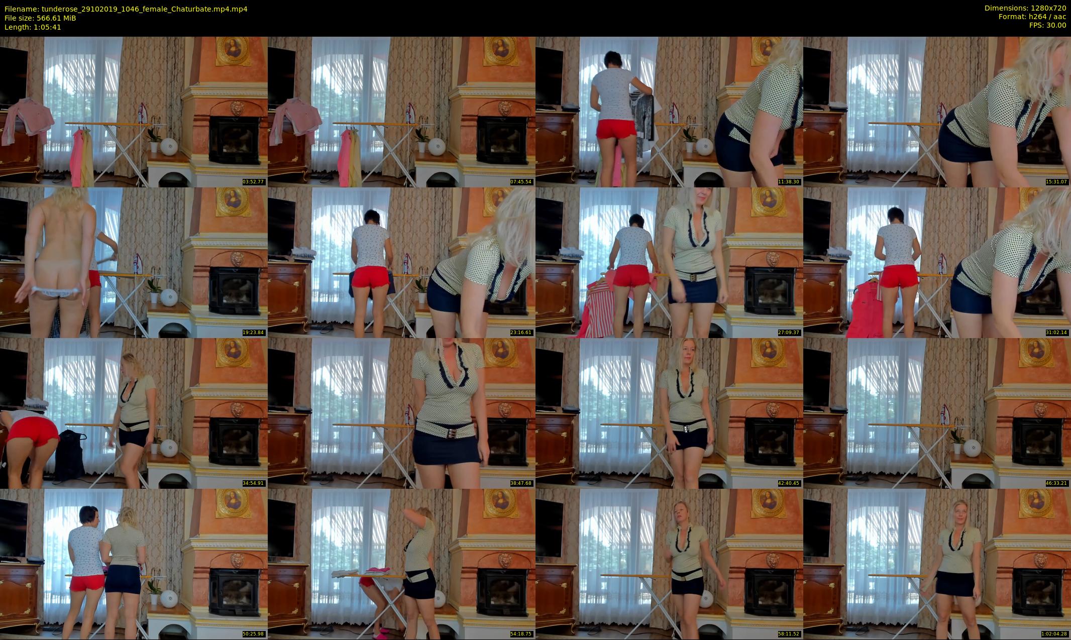 tunderose — 66 minute Chaturbate female cam show recording, 720p, Oct 29, 2019