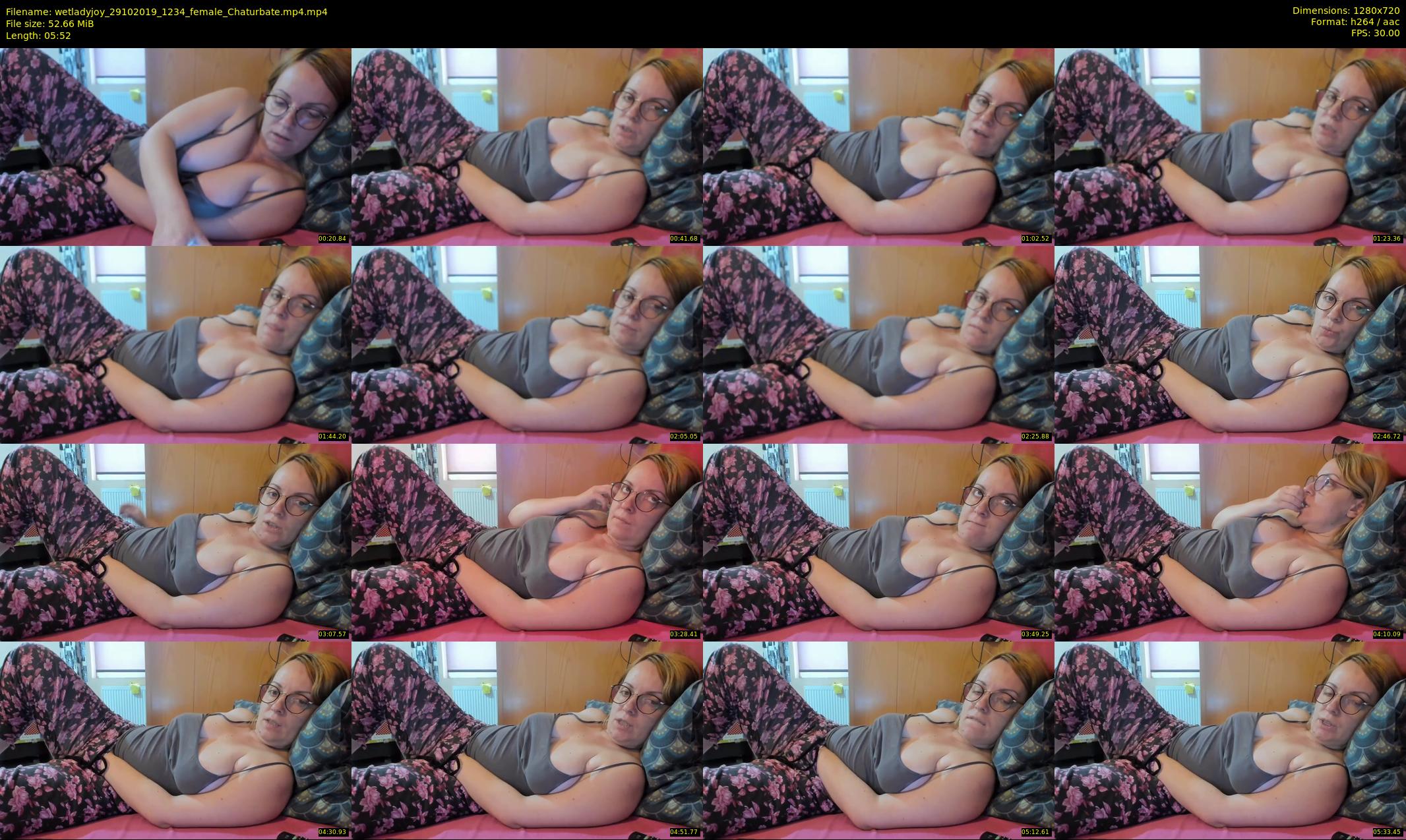 wetladyjoy — 6 minute Chaturbate female cam show recording, 720p, Oct 29, 2019