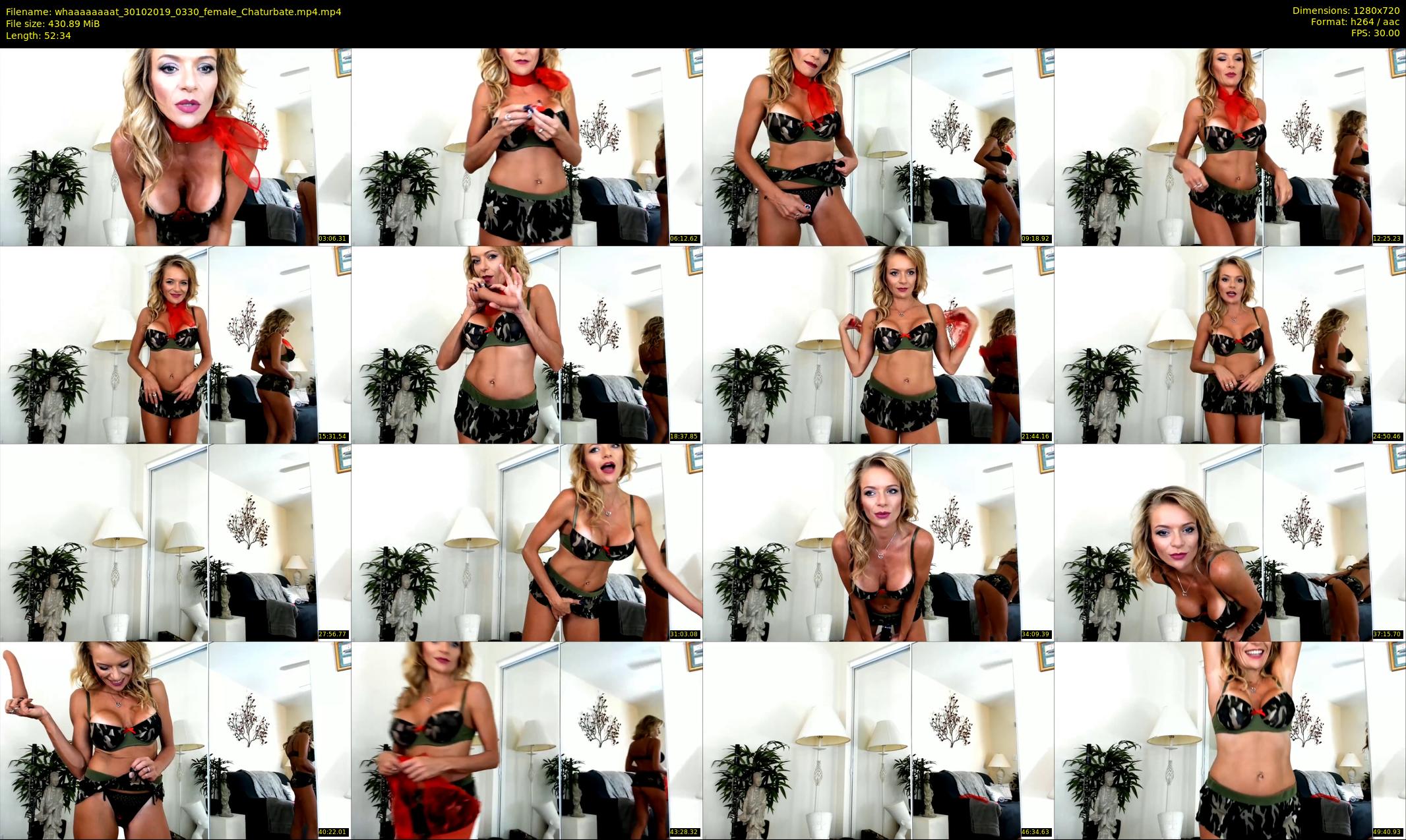 whaaaaaaaat — 53 minute Chaturbate couple cam show recording, 720p, Oct 30, 2019