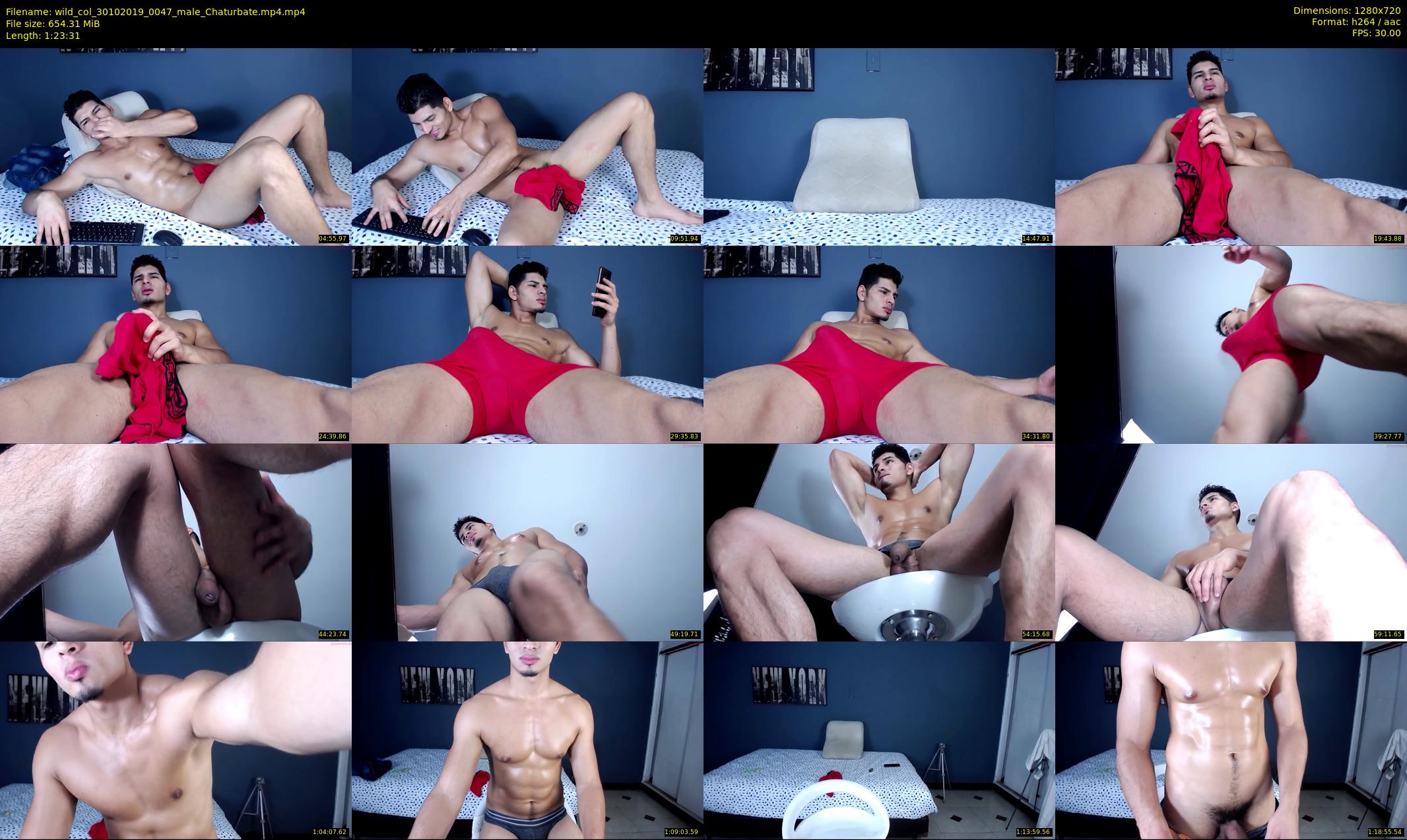 wild_col — 84 minute Chaturbate male cam show recording, 720p, Oct 30, 2019