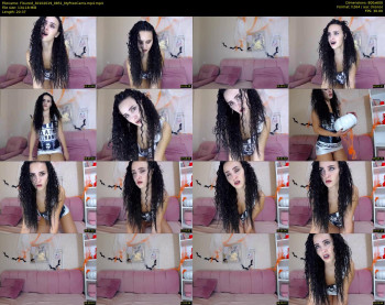 Floured — 21 minute MyFreeCams cam show recording, 480p, Oct 30, 2019