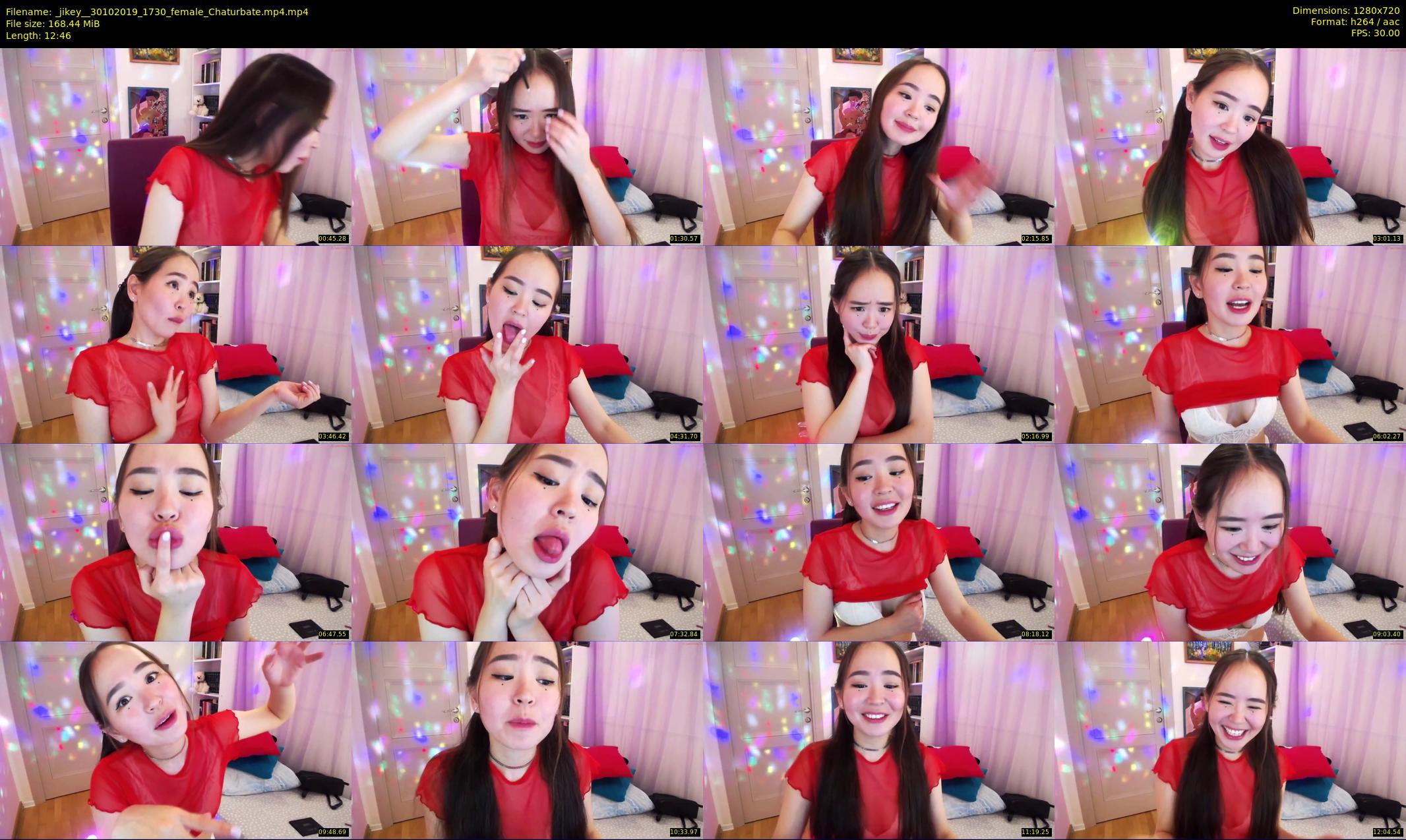 _jikey_ — 13 minute Chaturbate female cam show recording, 720p, Oct 30, 2019