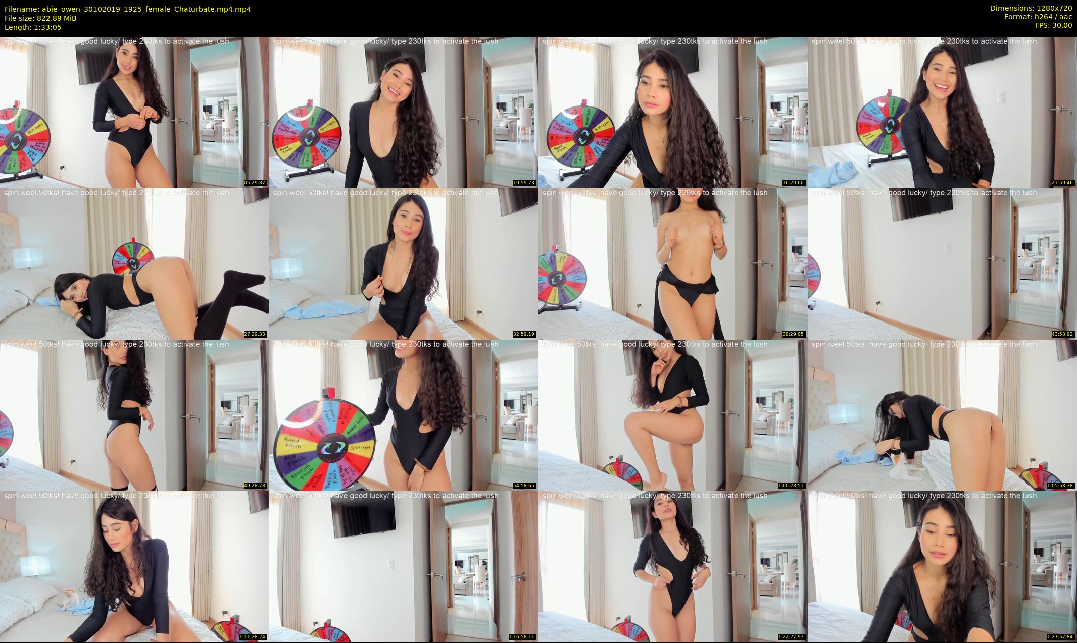 abie_owen — 94 minute Chaturbate female cam show recording, 720p, Oct 30, 2019
