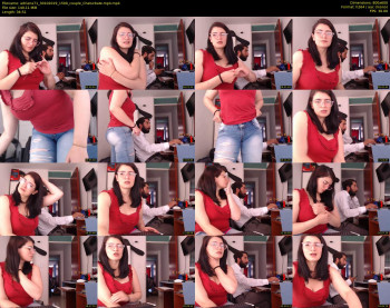 adriana71 — 37 minute Chaturbate couple cam show recording, 480p, Oct 30, 2019