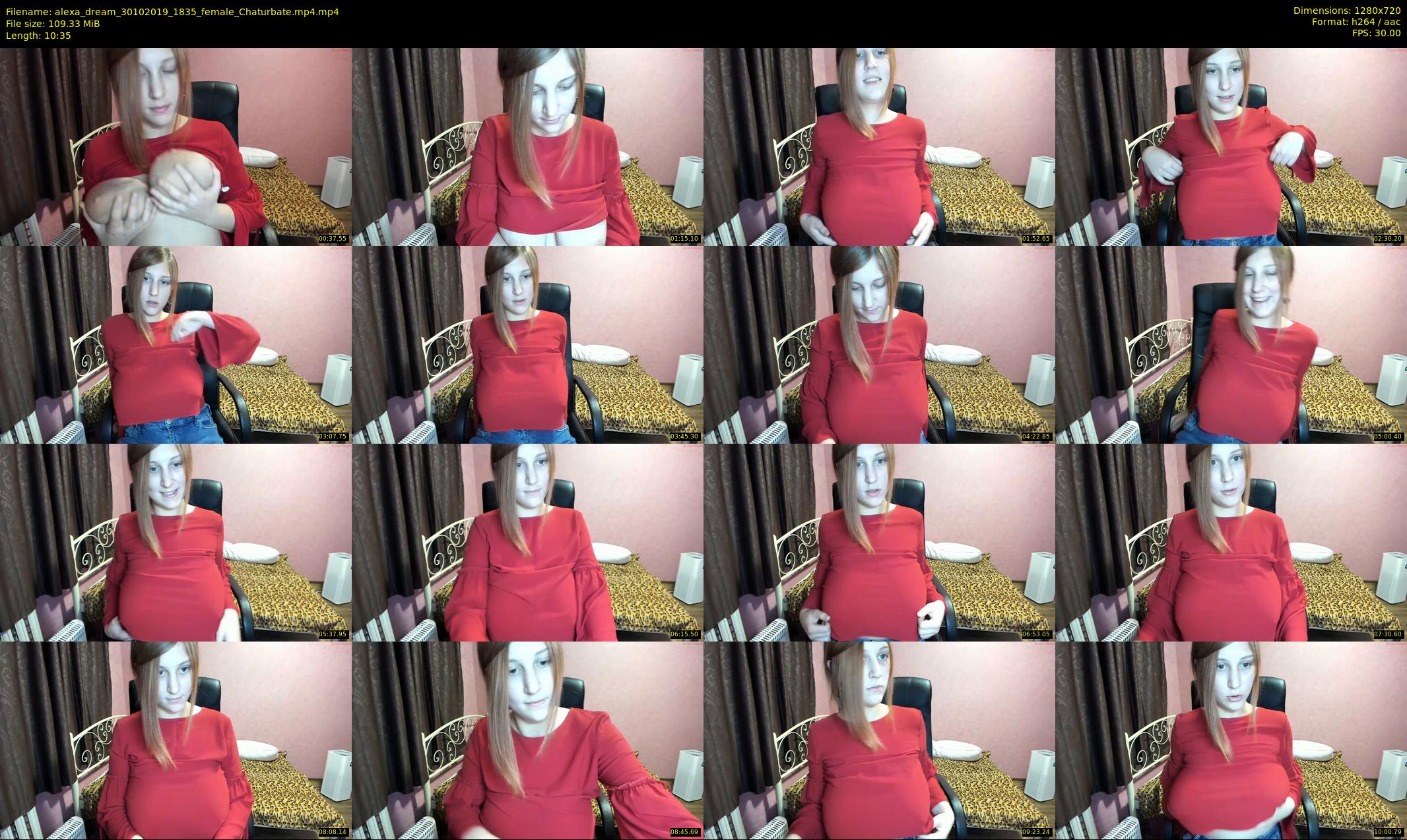 alexa_dream — 11 minute Chaturbate female cam show recording, 720p, Oct 30, 2019